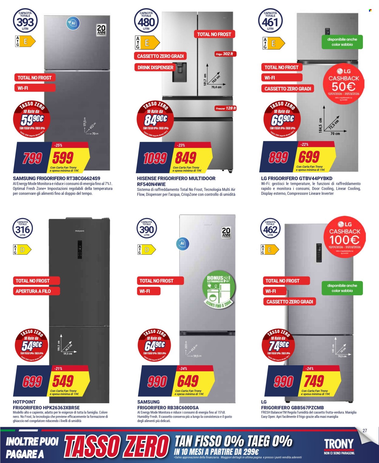 Volantino Trony - 5/2/2026 - 18/2/2026. Pagina 27