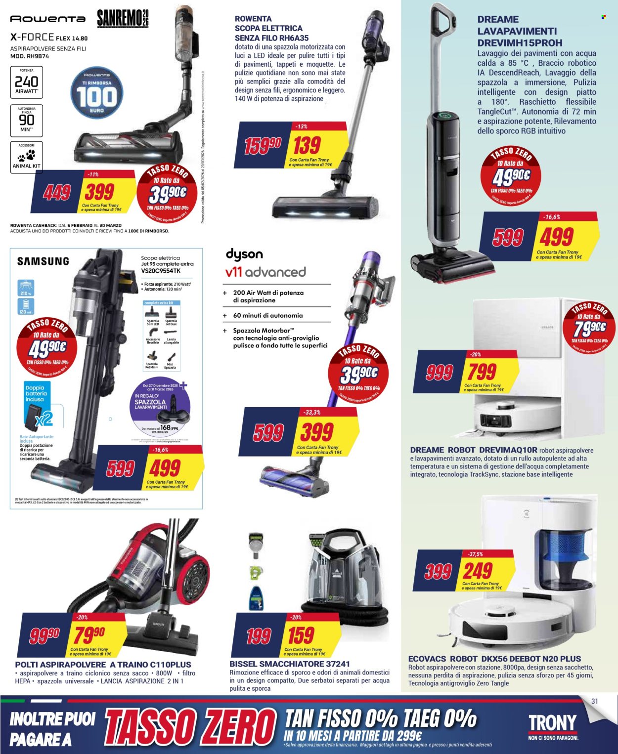 Volantino Trony - 5/2/2026 - 18/2/2026. Pagina 31