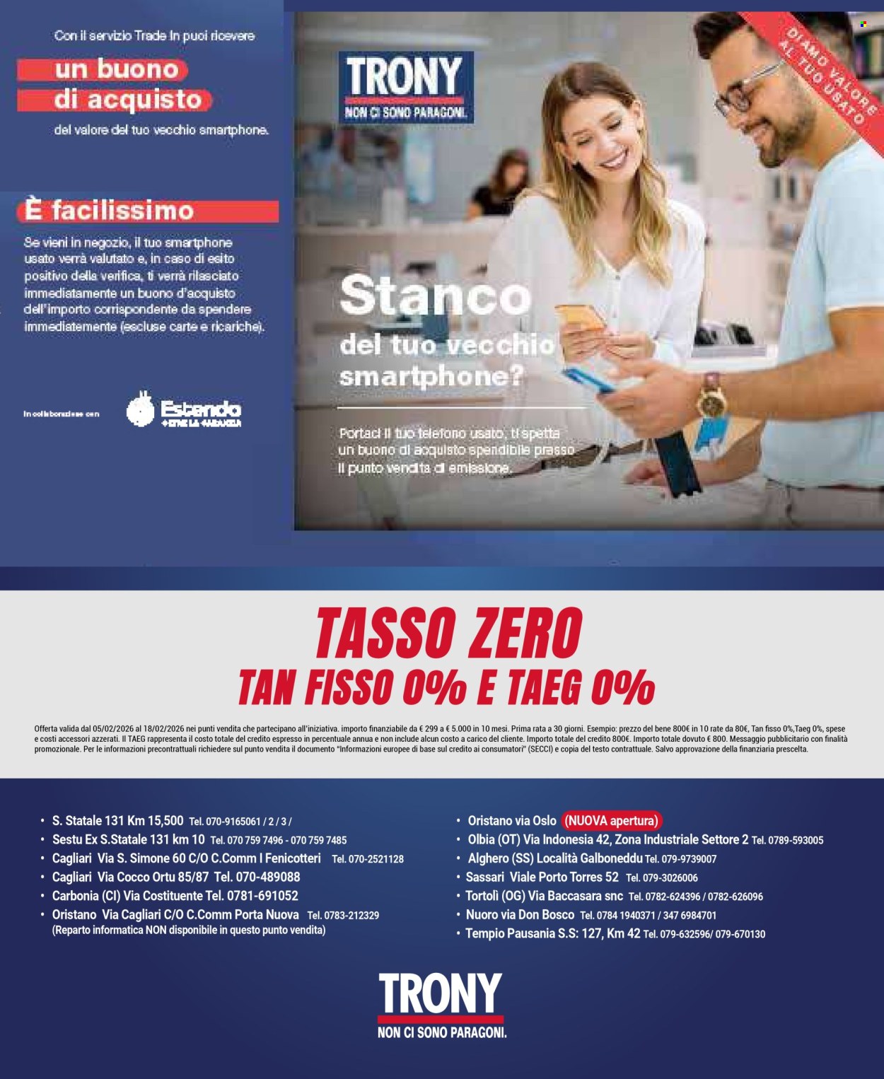 Volantino Trony - 5/2/2026 - 18/2/2026. Pagina 33