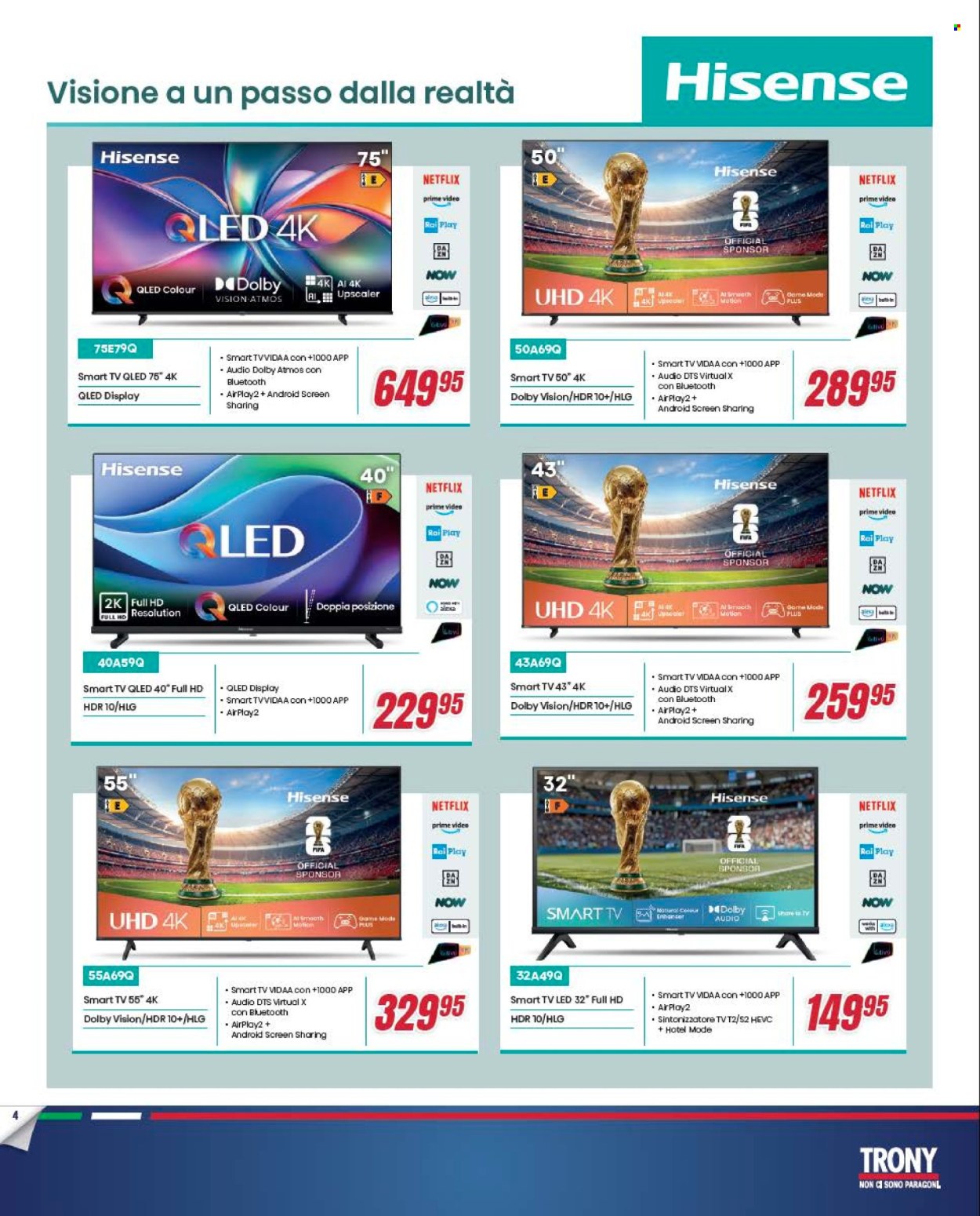 Volantino Trony - 5/2/2026 - 18/2/2026. Pagina 4