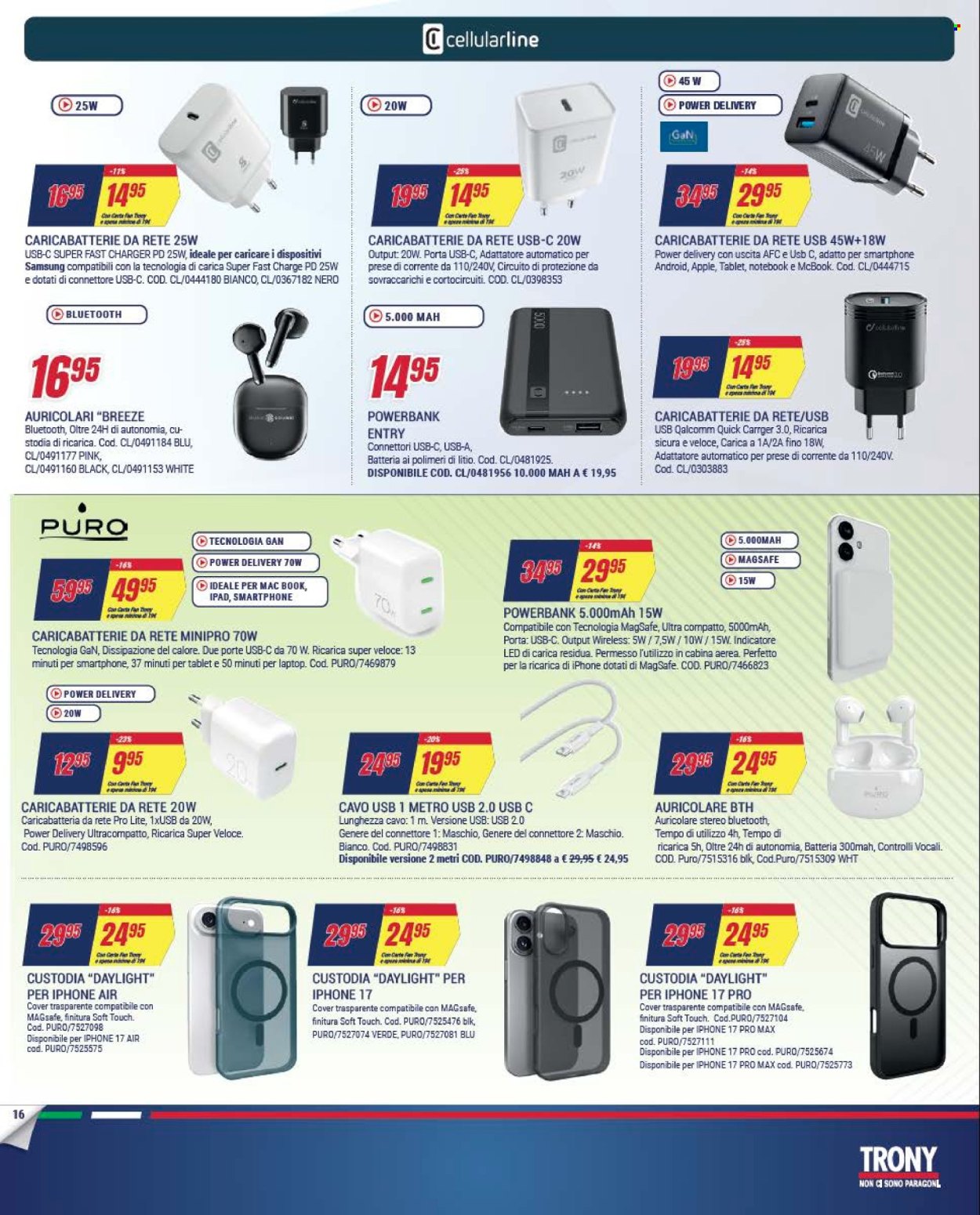 Volantino Trony - 5/2/2026 - 18/2/2026. Pagina 16