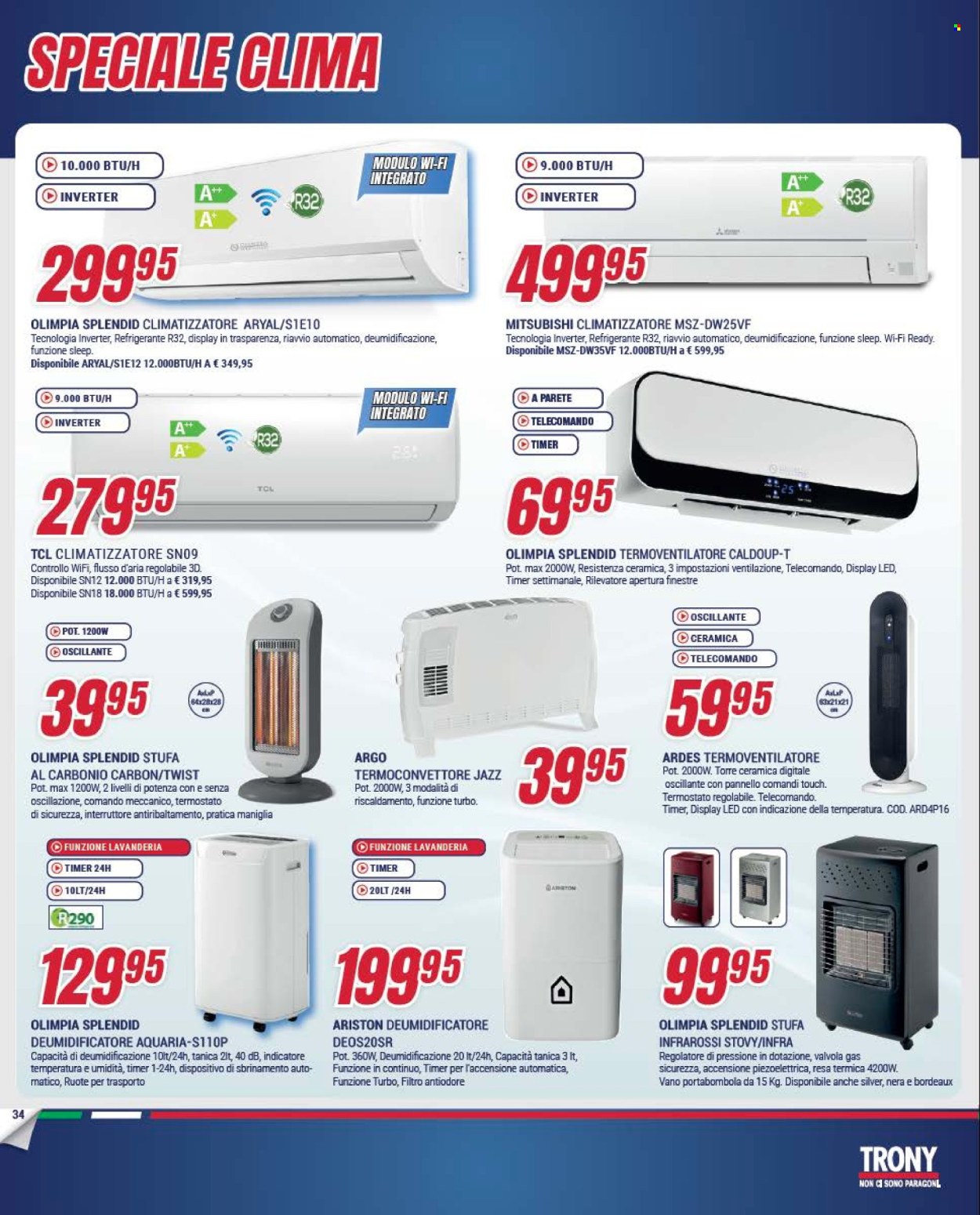 Volantino Trony - 5/2/2026 - 18/2/2026. Pagina 34