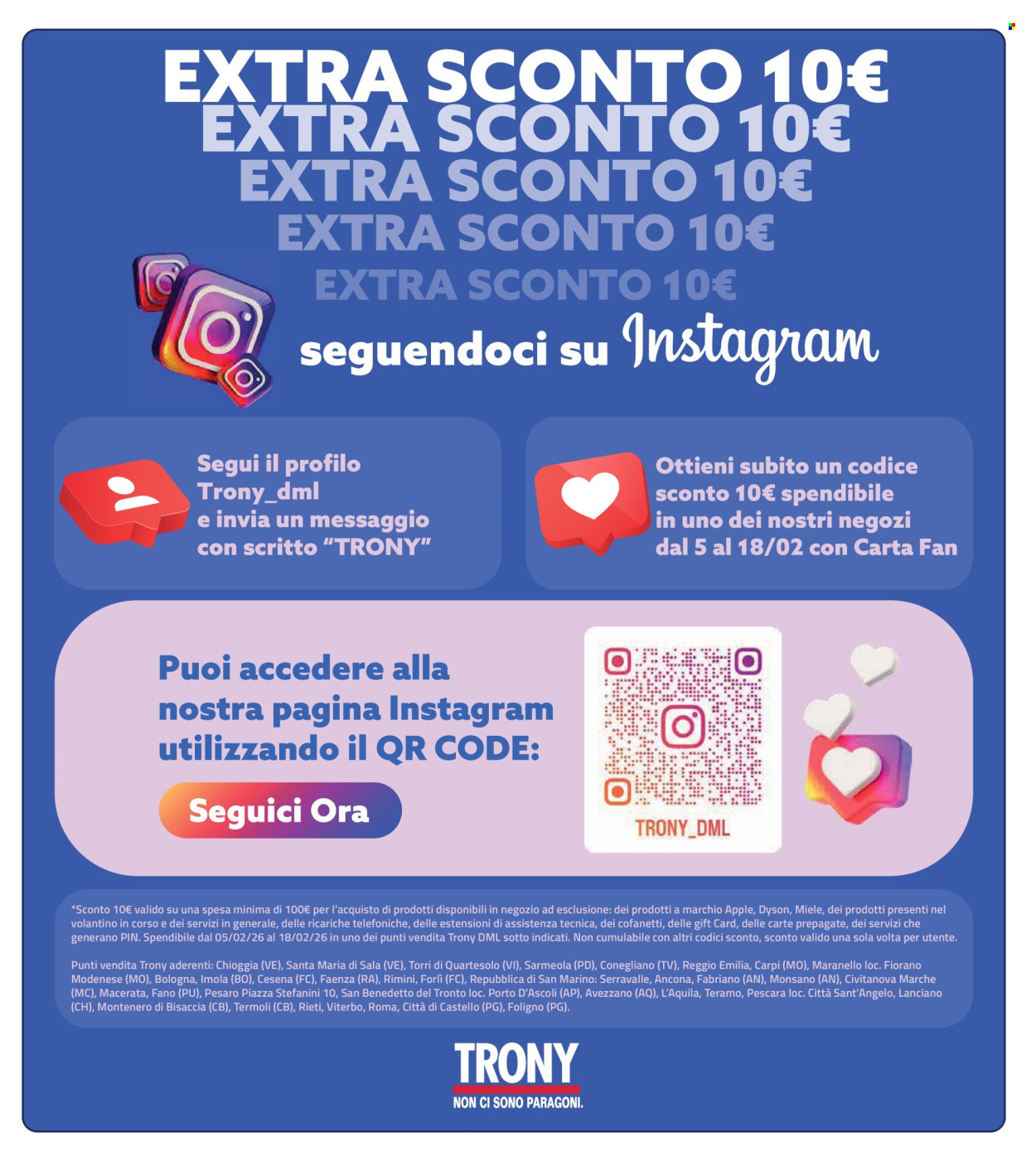 Volantino Trony - 5/2/2026 - 18/2/2026. Pagina 2