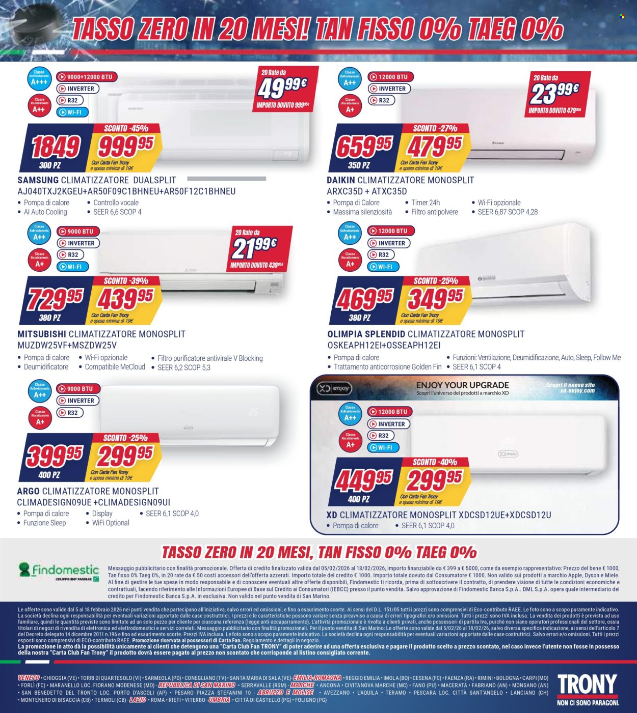 Volantino Trony - 5/2/2026 - 18/2/2026. Pagina 37