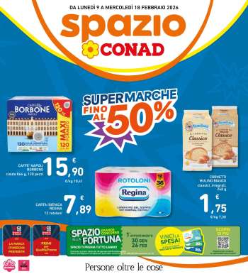 Volantino Spazio Conad - 9/2/2026 - 18/2/2026.