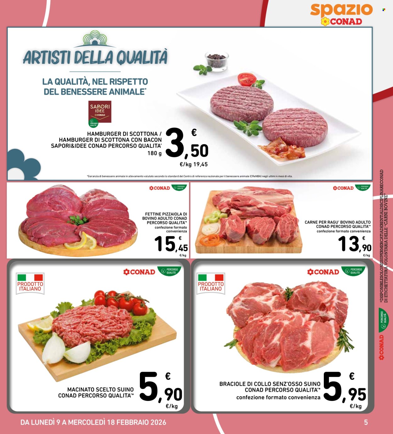 Volantino Spazio Conad - 9/2/2026 - 18/2/2026. Pagina 5