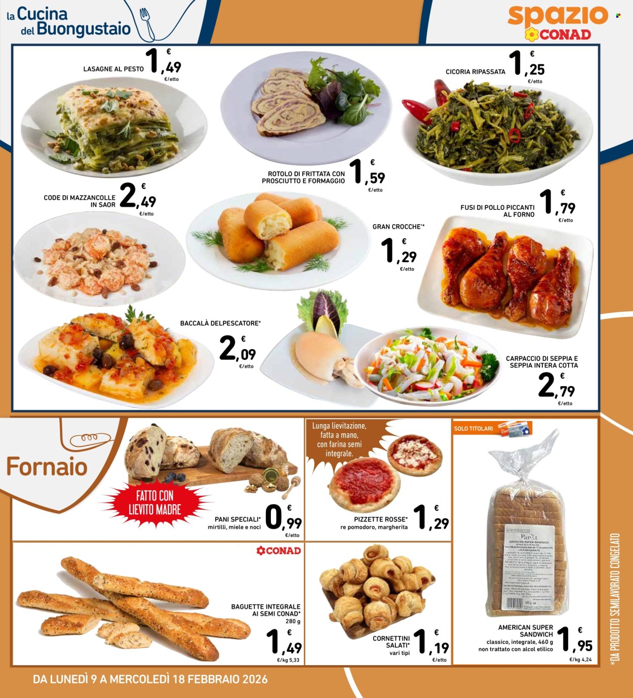Volantino Spazio Conad - 9/2/2026 - 18/2/2026. Pagina 7