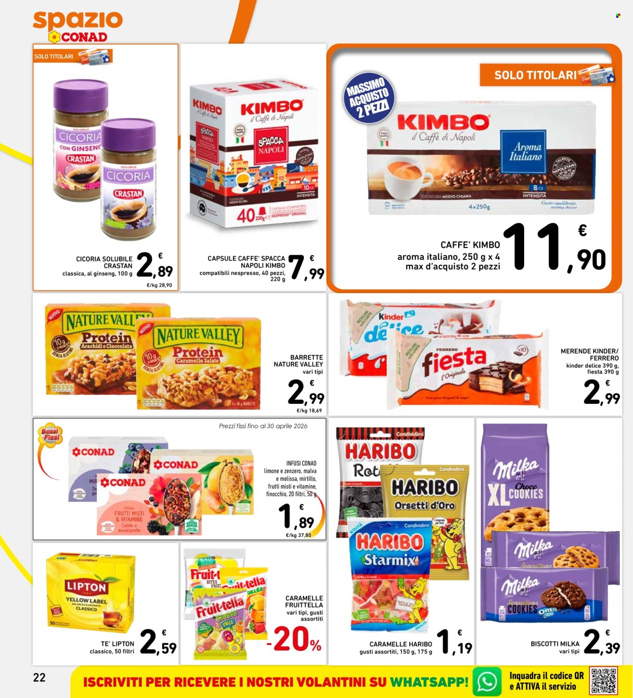Volantino Spazio Conad - 9/2/2026 - 18/2/2026. Pagina 22