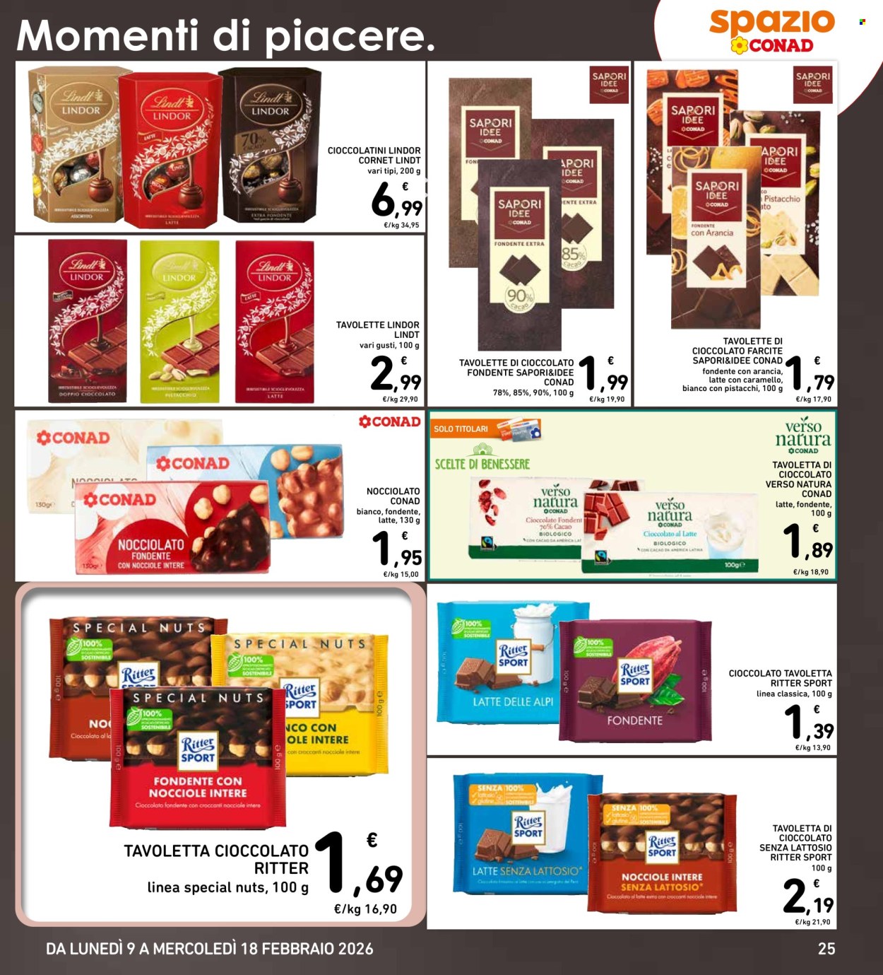 Volantino Spazio Conad - 9/2/2026 - 18/2/2026. Pagina 25