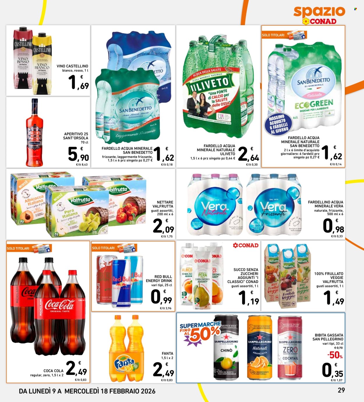 Volantino Spazio Conad - 9/2/2026 - 18/2/2026. Pagina 29