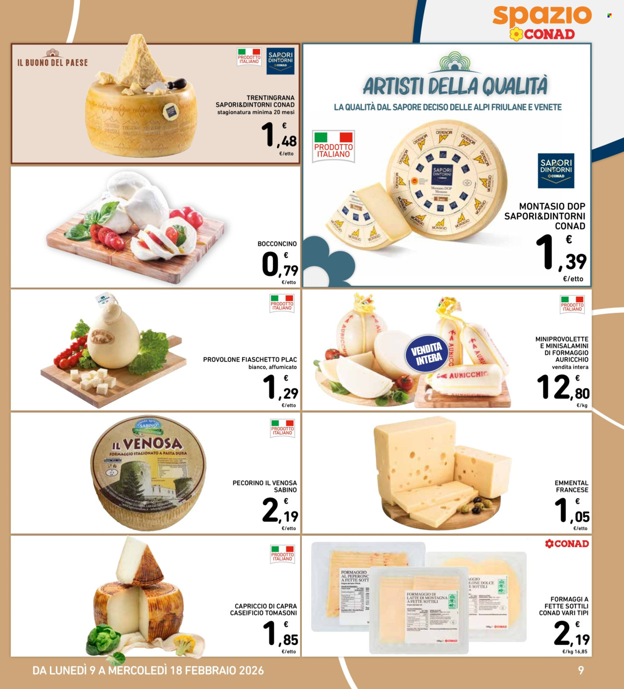 Volantino Spazio Conad - 9/2/2026 - 18/2/2026. Pagina 9