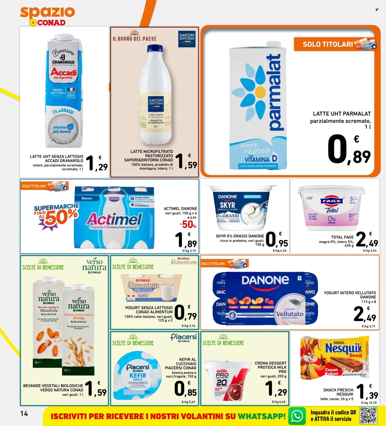 Volantino Spazio Conad - 9/2/2026 - 18/2/2026. Pagina 14