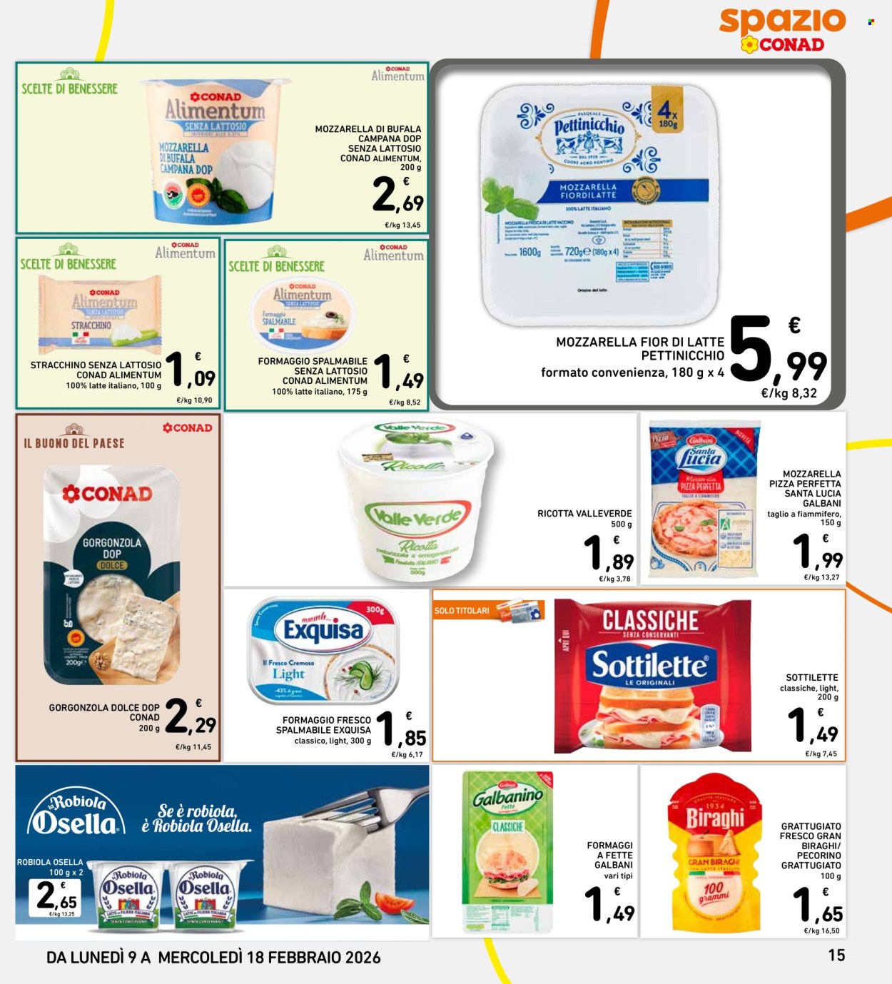 Volantino Spazio Conad - 9/2/2026 - 18/2/2026. Pagina 15