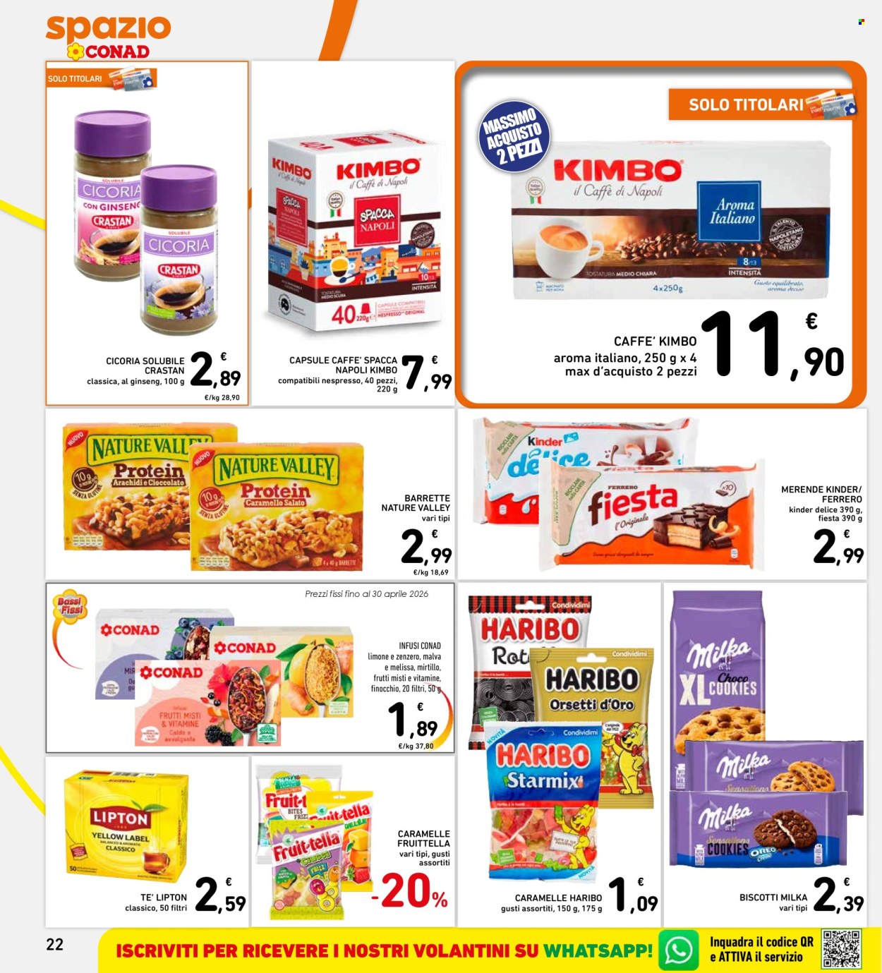 Volantino Spazio Conad - 9/2/2026 - 18/2/2026. Pagina 22