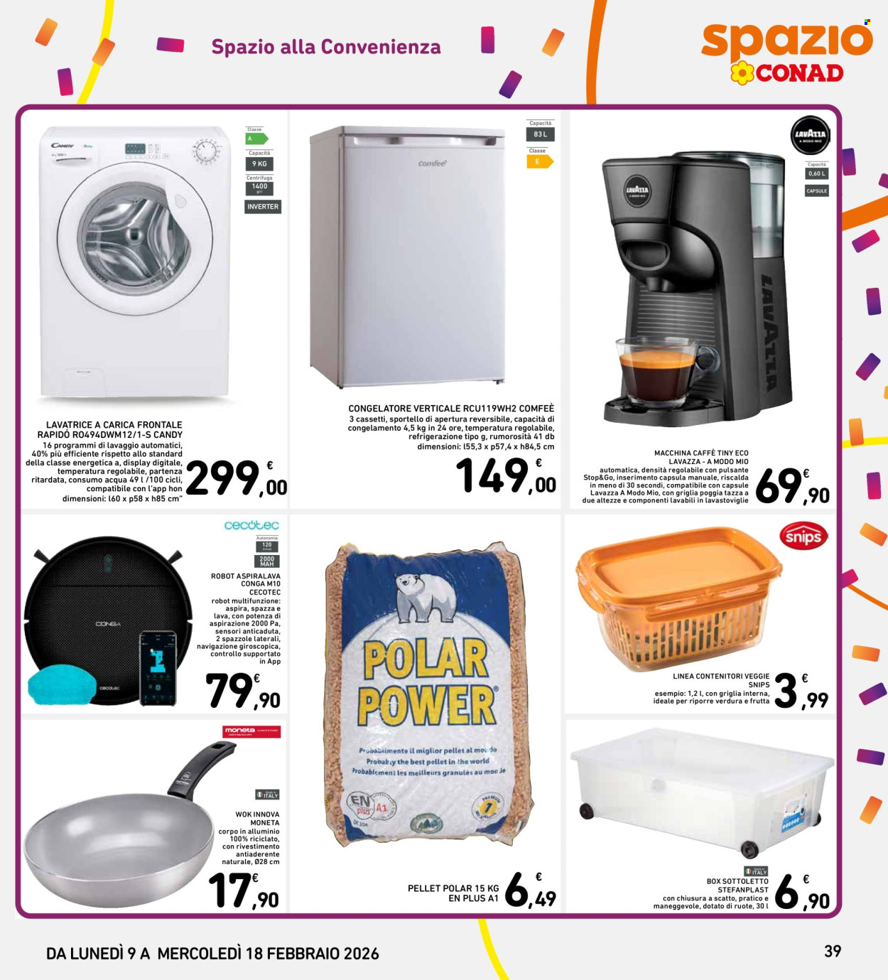 Volantino Spazio Conad - 9/2/2026 - 18/2/2026. Pagina 39