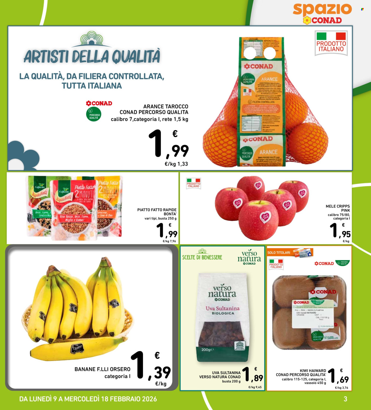 Volantino Spazio Conad - 9/2/2026 - 18/2/2026. Pagina 3