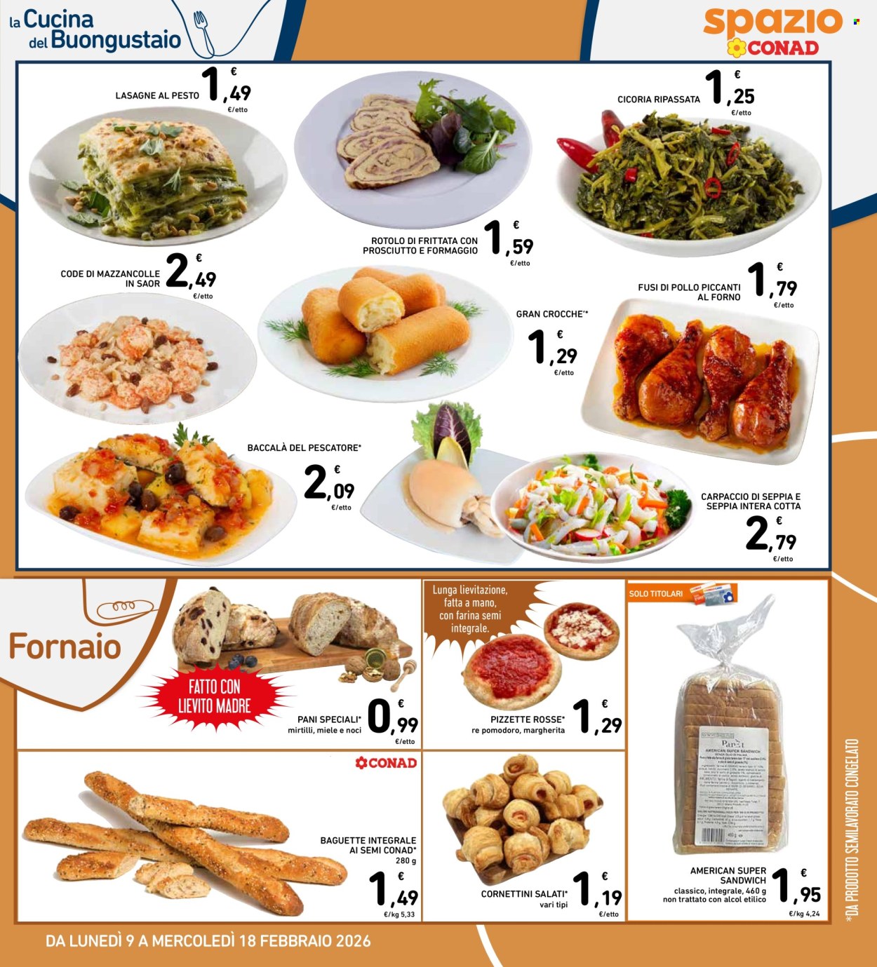 Volantino Spazio Conad - 9/2/2026 - 18/2/2026. Pagina 7