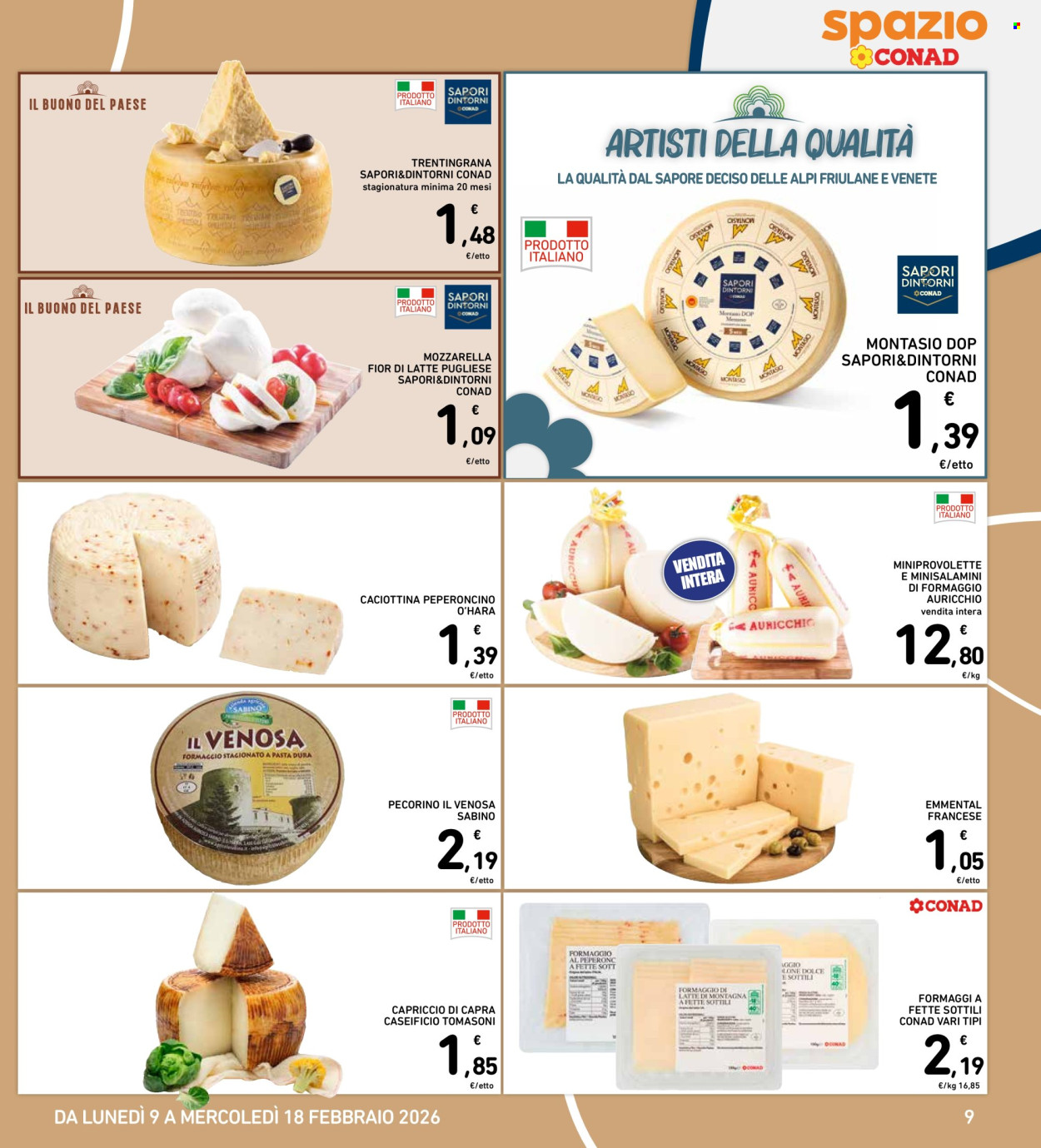 Volantino Spazio Conad - 9/2/2026 - 18/2/2026. Pagina 9