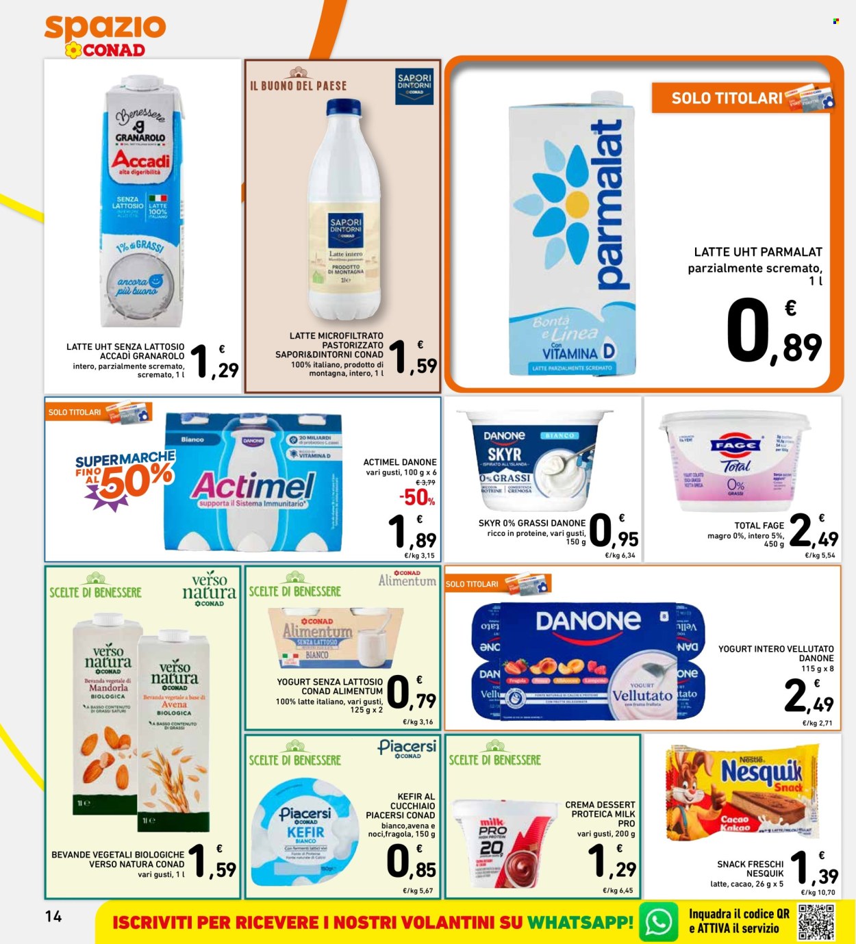 Volantino Spazio Conad - 9/2/2026 - 18/2/2026. Pagina 14