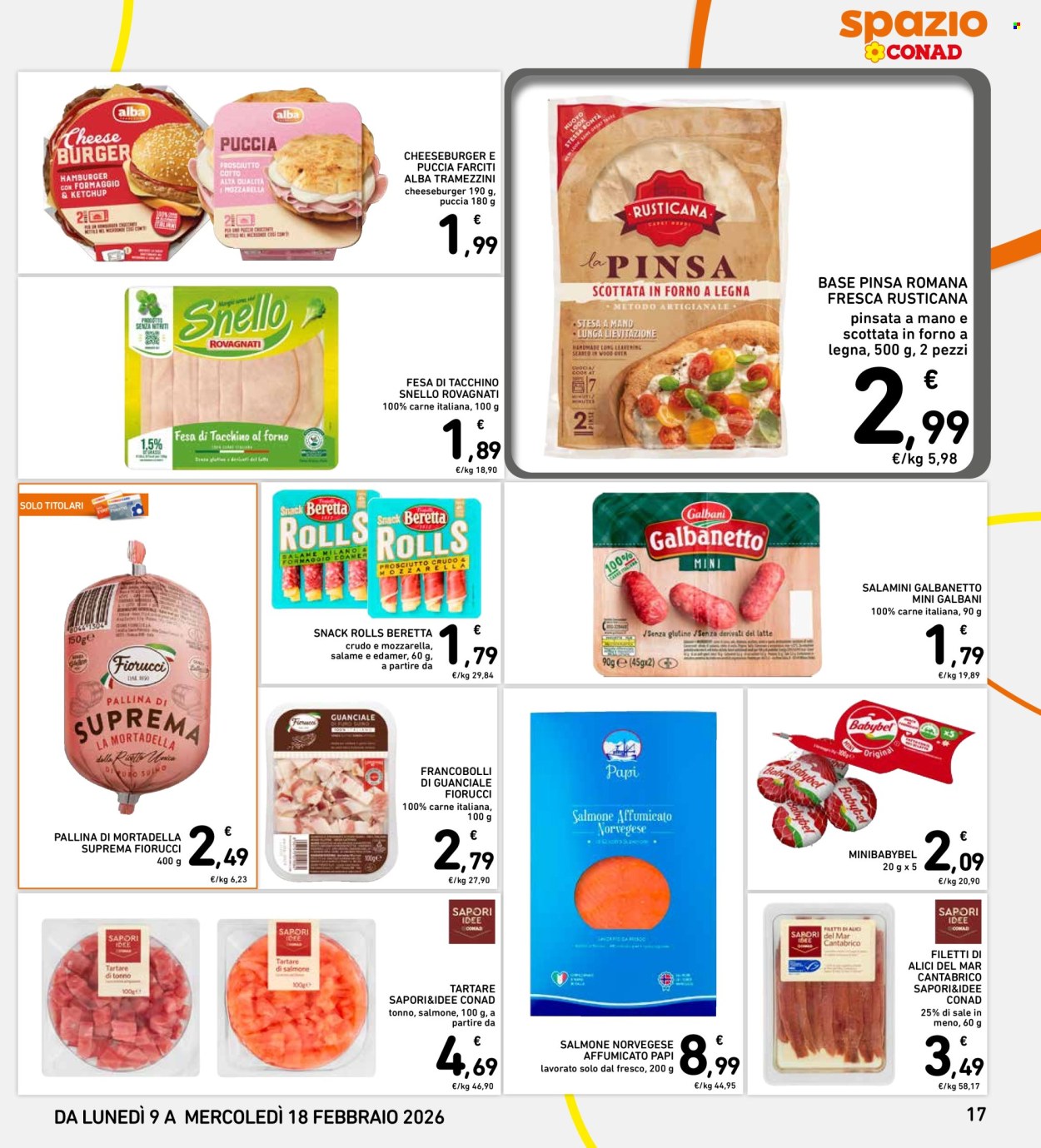 Volantino Spazio Conad - 9/2/2026 - 18/2/2026. Pagina 17