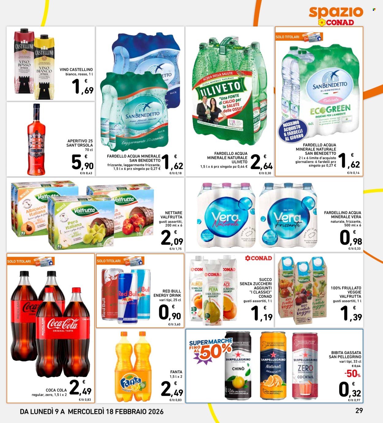 Volantino Spazio Conad - 9/2/2026 - 18/2/2026. Pagina 29