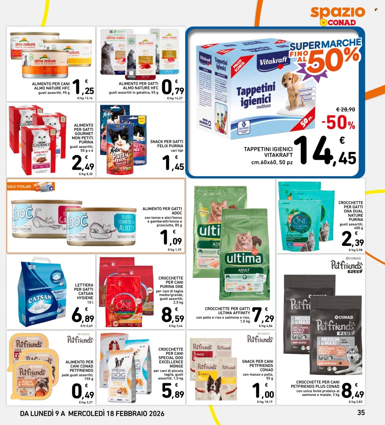 Volantino Spazio Conad - 9/2/2026 - 18/2/2026. Pagina 35