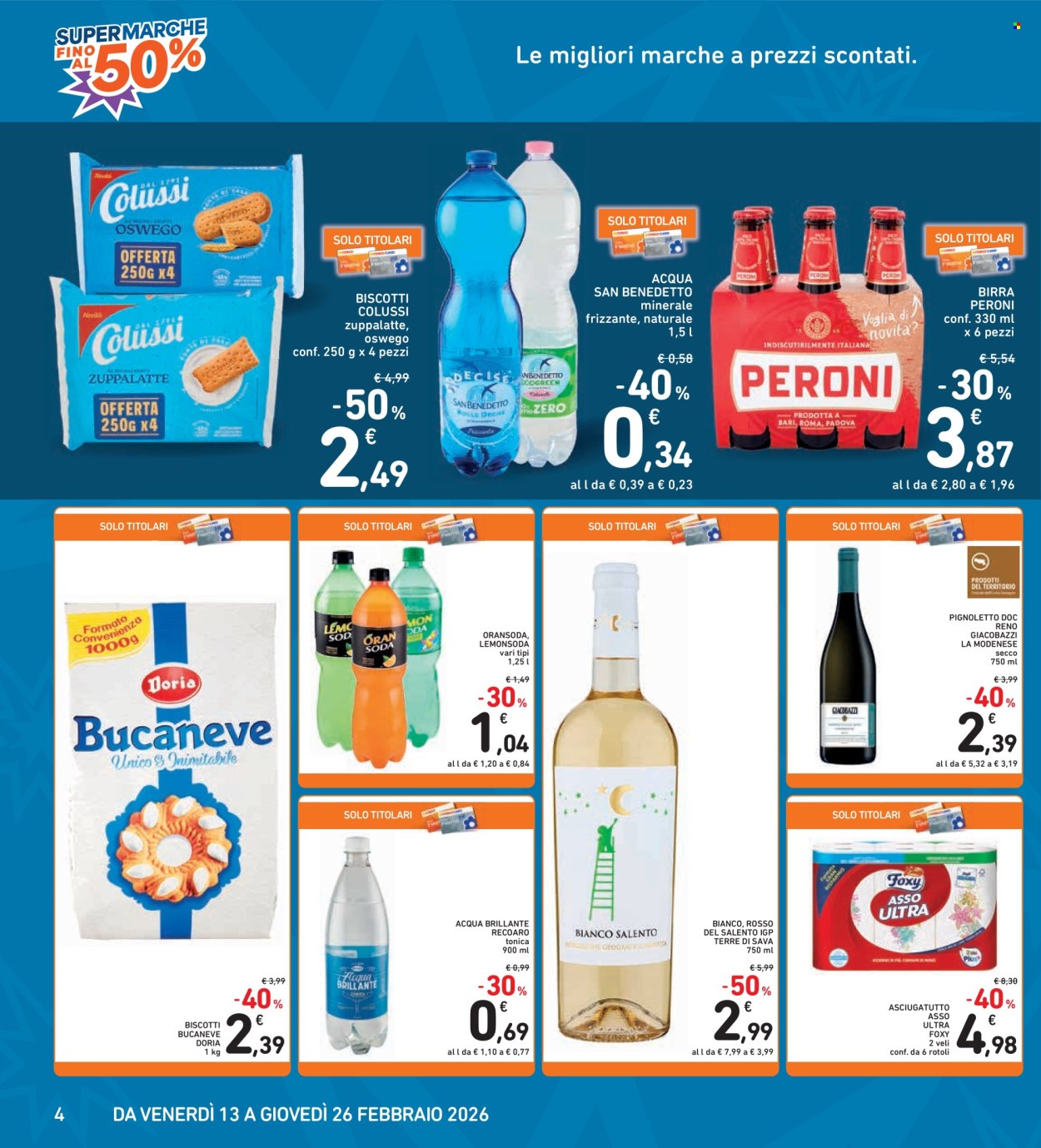 Volantino Spazio Conad - 13/2/2026 - 26/2/2026. Pagina 4
