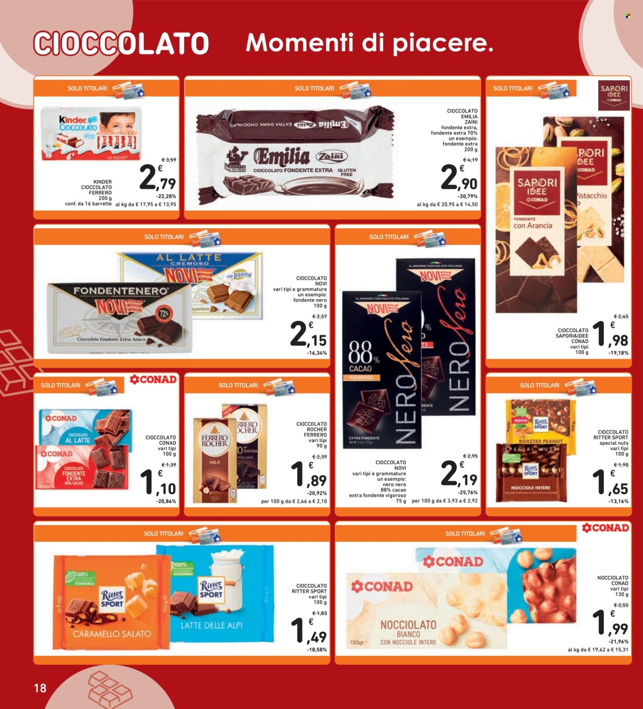 Volantino Spazio Conad - 13/2/2026 - 26/2/2026. Pagina 18
