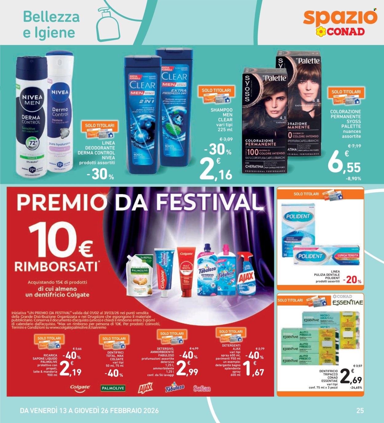 Volantino Spazio Conad - 13/2/2026 - 26/2/2026. Pagina 25