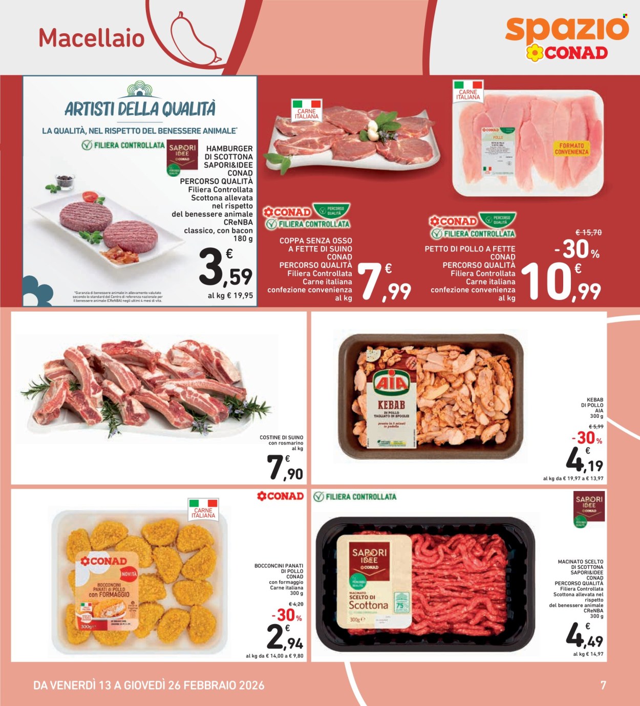 Volantino Spazio Conad - 13/2/2026 - 26/2/2026. Pagina 7