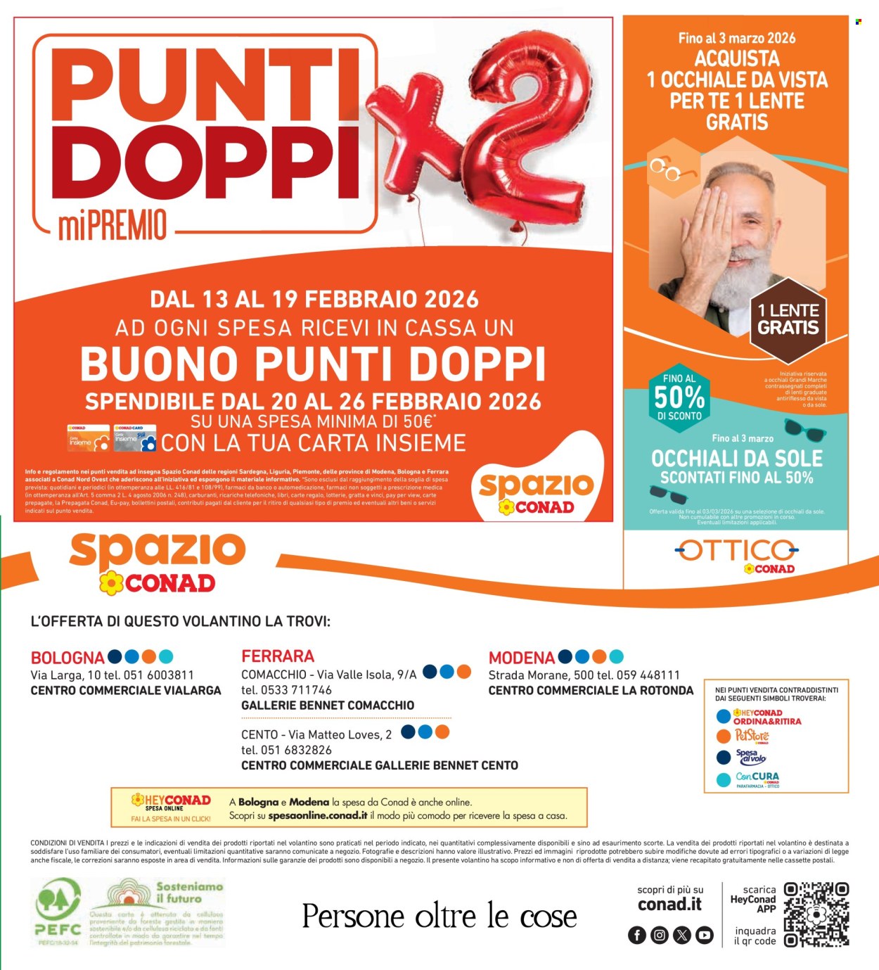 Volantino Spazio Conad - 13/2/2026 - 26/2/2026. Pagina 40