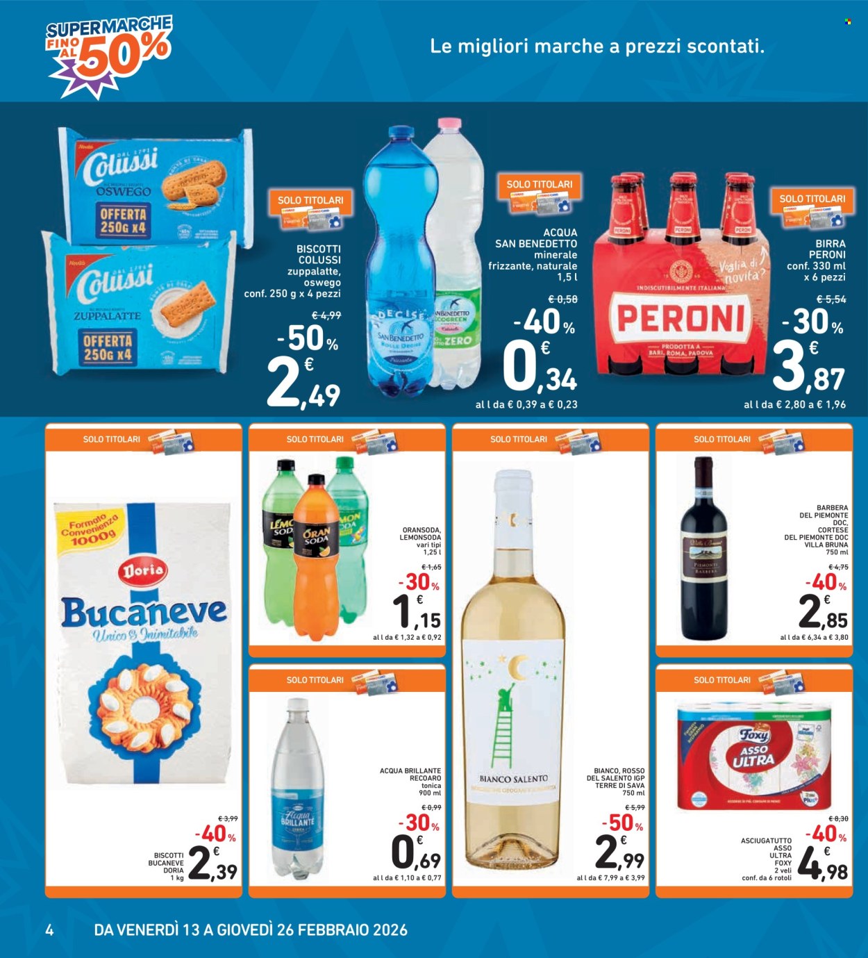 Volantino Spazio Conad - 13/2/2026 - 26/2/2026. Pagina 4