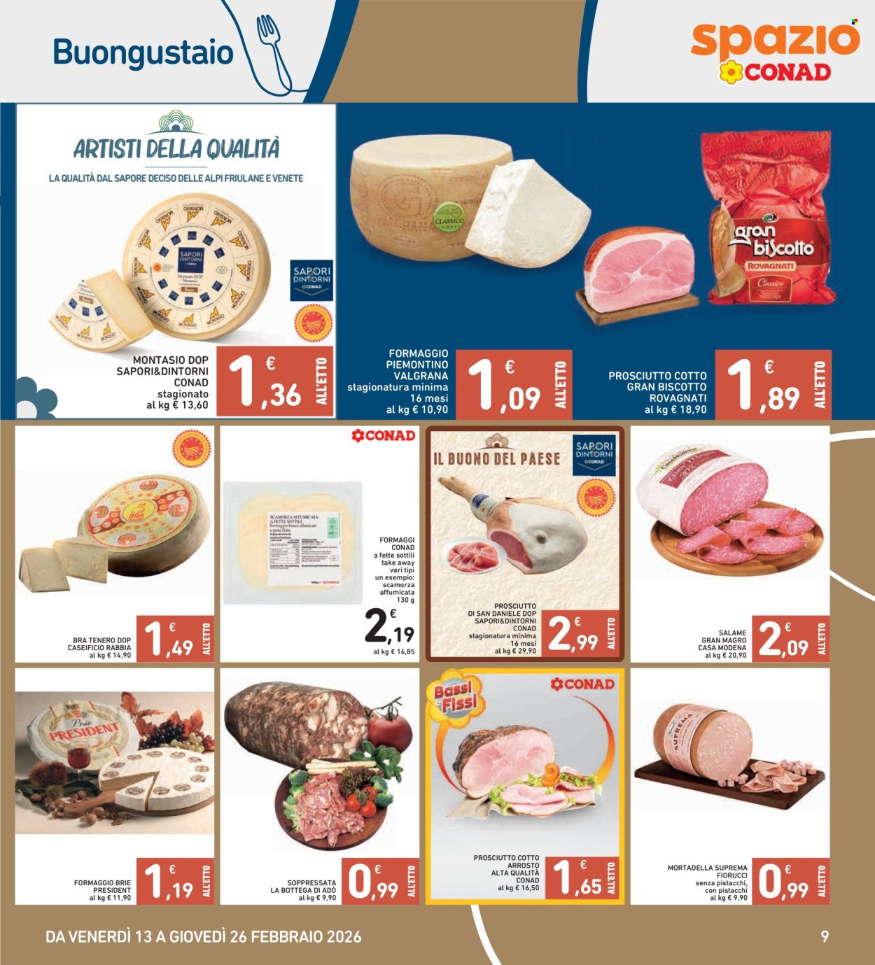Volantino Spazio Conad - 13/2/2026 - 26/2/2026. Pagina 9