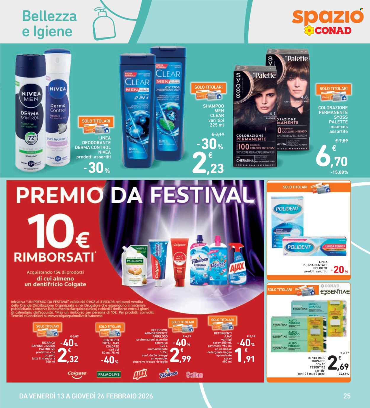 Volantino Spazio Conad - 13/2/2026 - 26/2/2026. Pagina 25