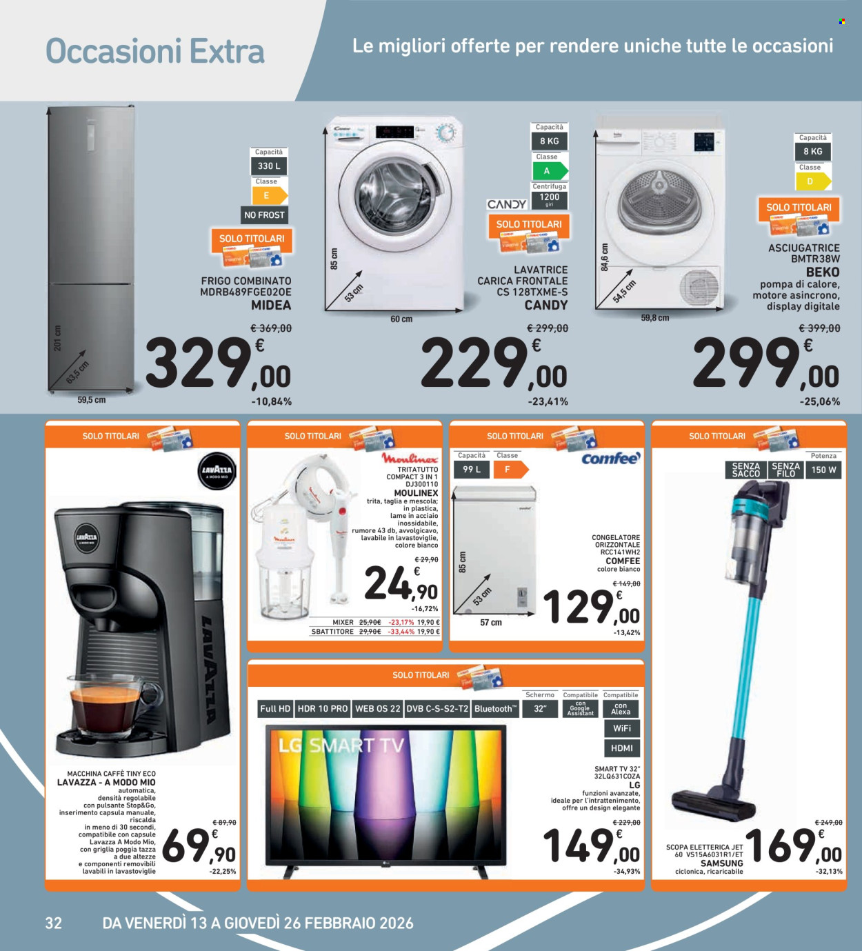 Volantino Spazio Conad - 13/2/2026 - 26/2/2026. Pagina 32