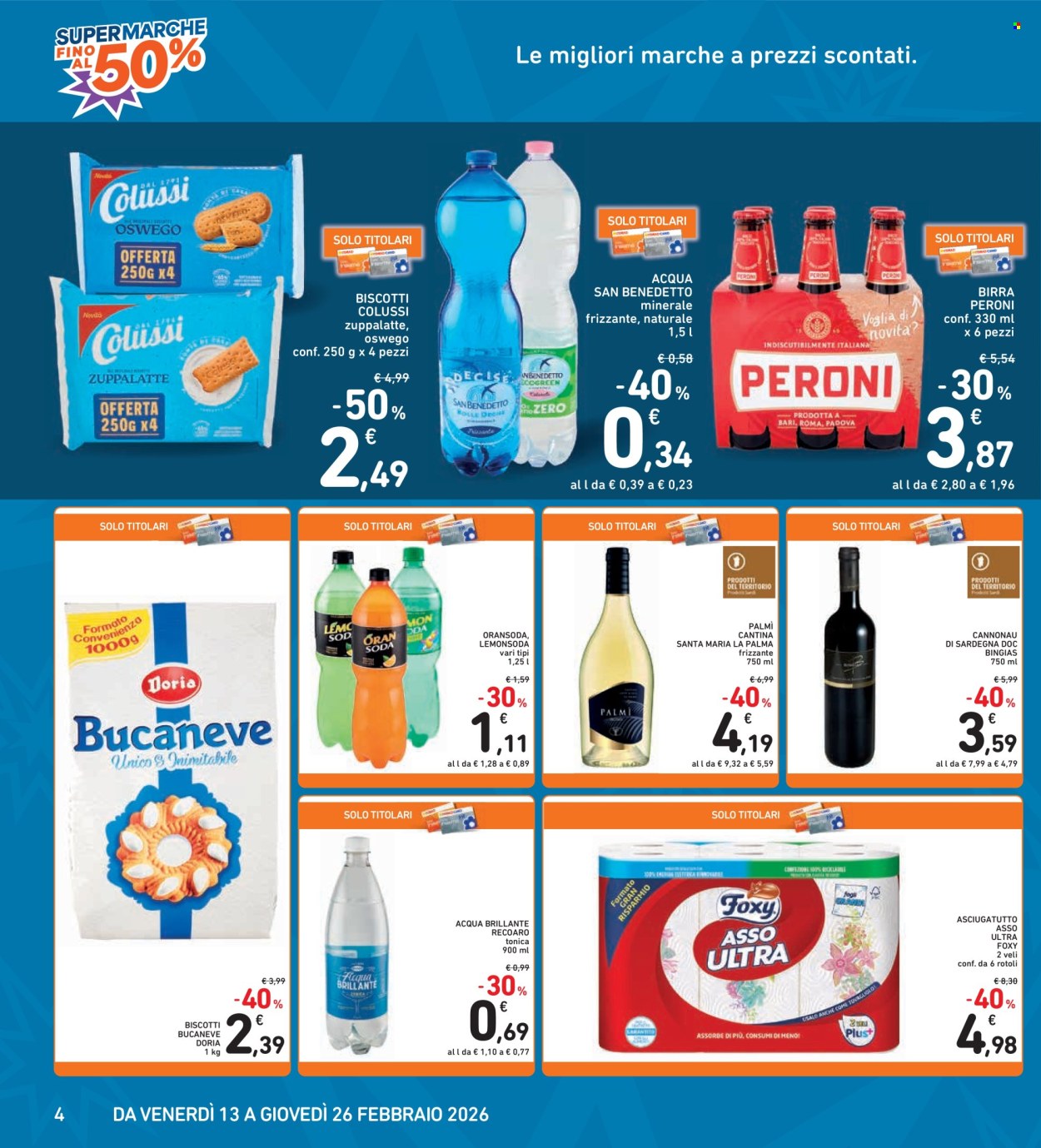 Volantino Spazio Conad - 13/2/2026 - 26/2/2026. Pagina 4