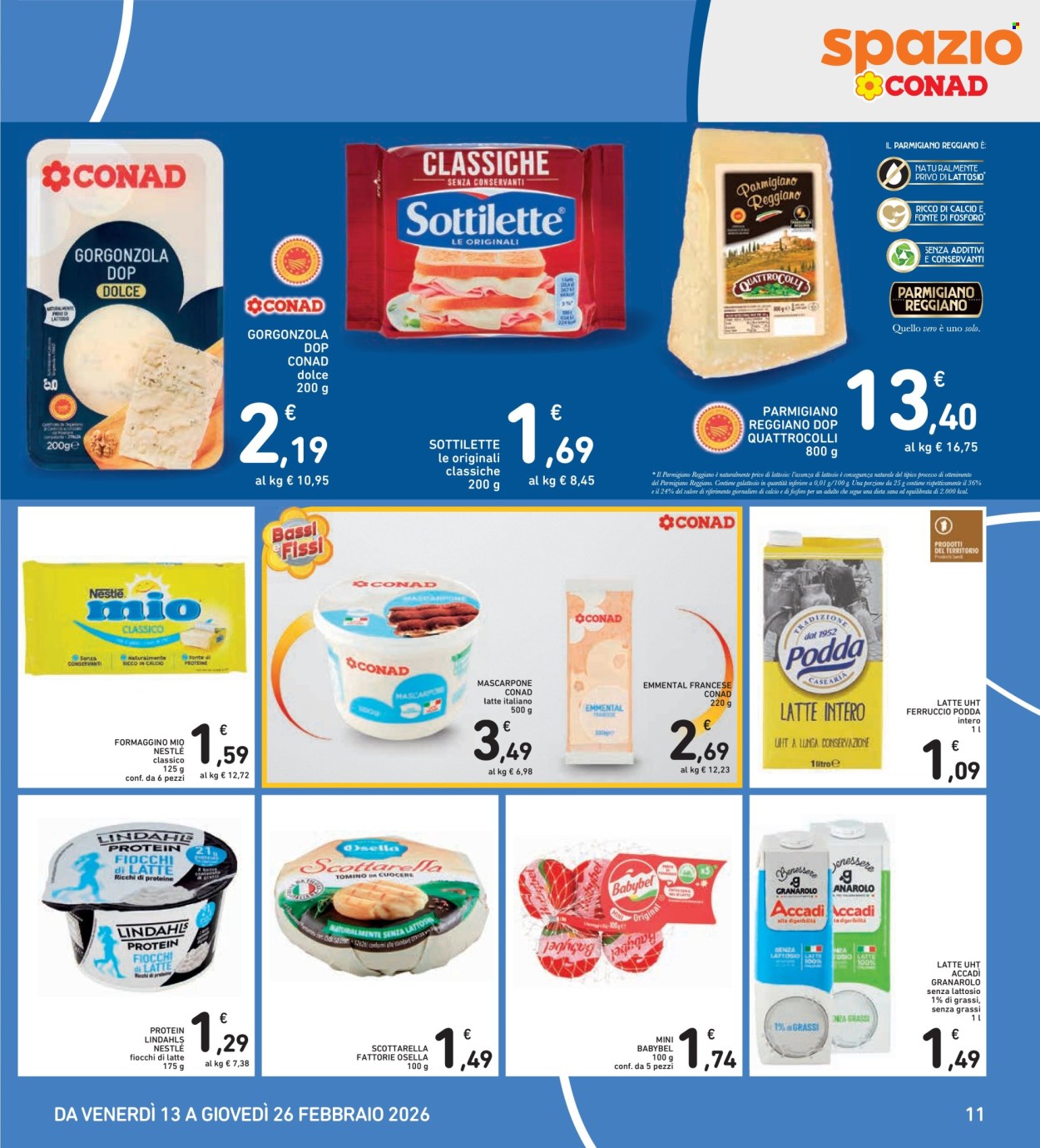 Volantino Spazio Conad - 13/2/2026 - 26/2/2026. Pagina 11