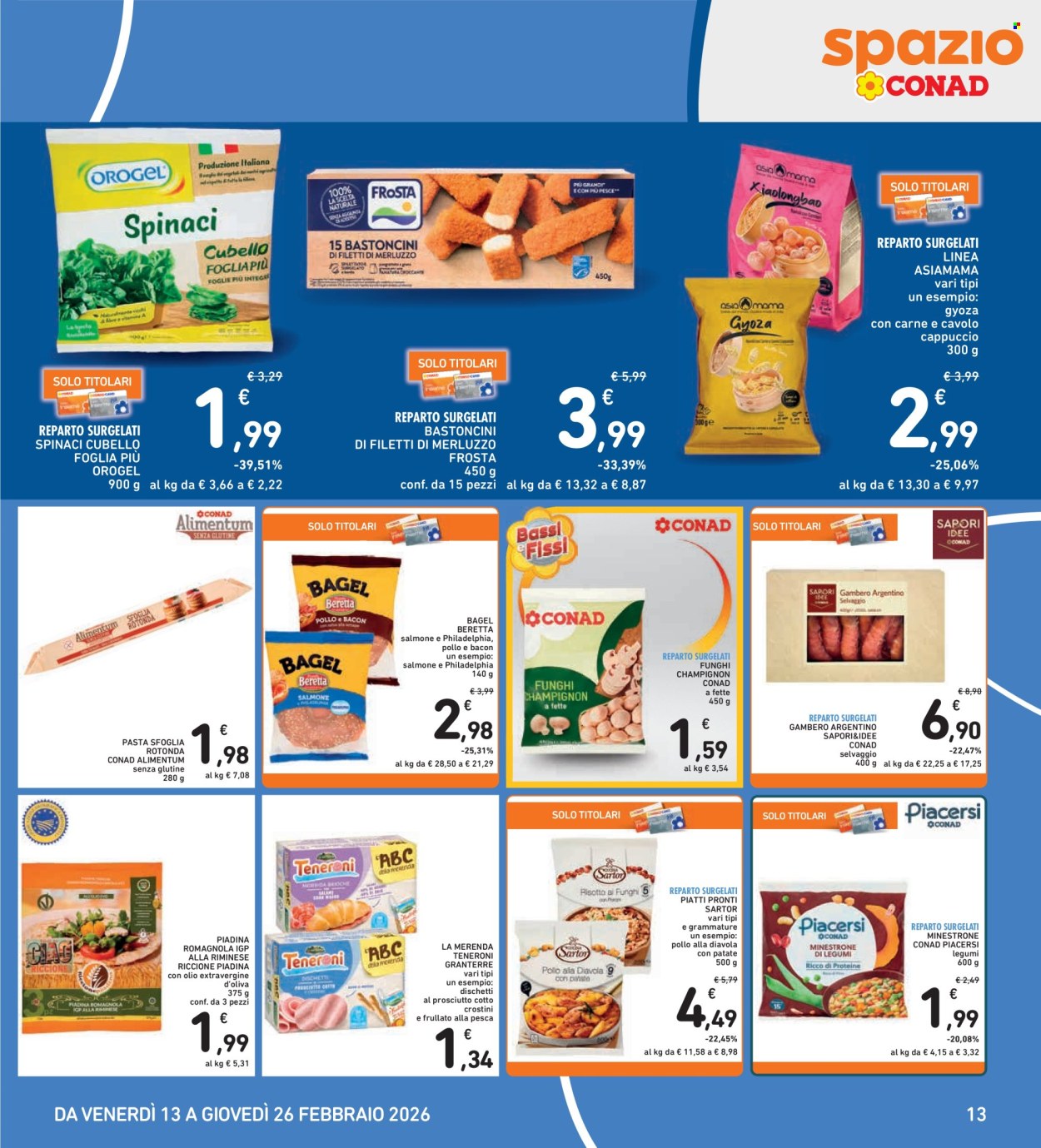 Volantino Spazio Conad - 13/2/2026 - 26/2/2026. Pagina 13