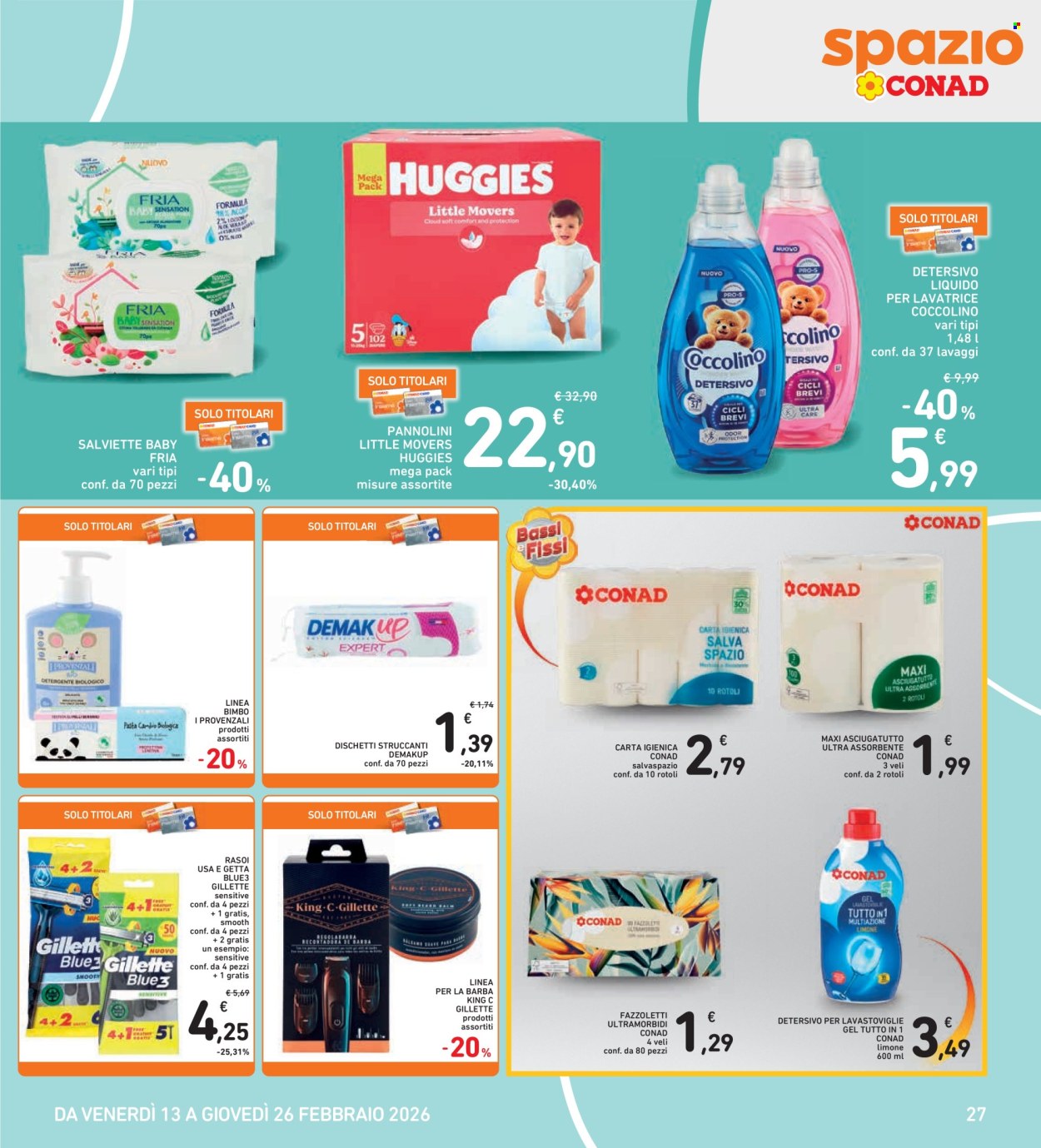 Volantino Spazio Conad - 13/2/2026 - 26/2/2026. Pagina 27