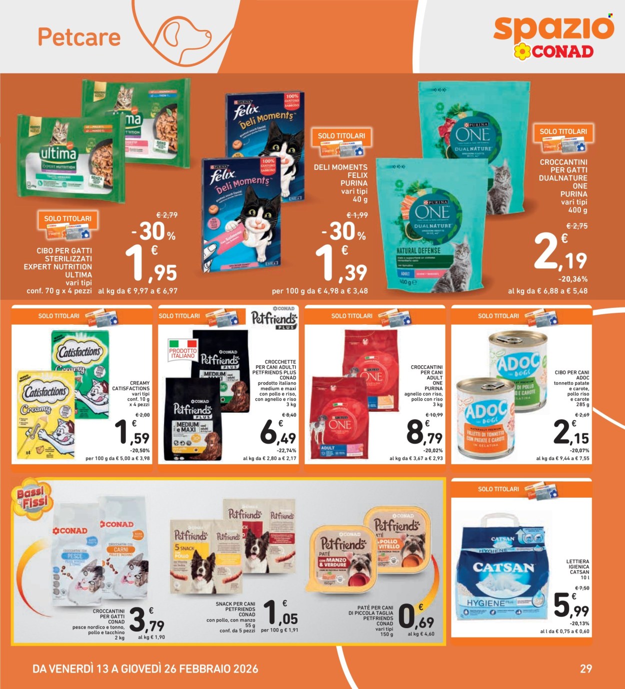 Volantino Spazio Conad - 13/2/2026 - 26/2/2026. Pagina 29