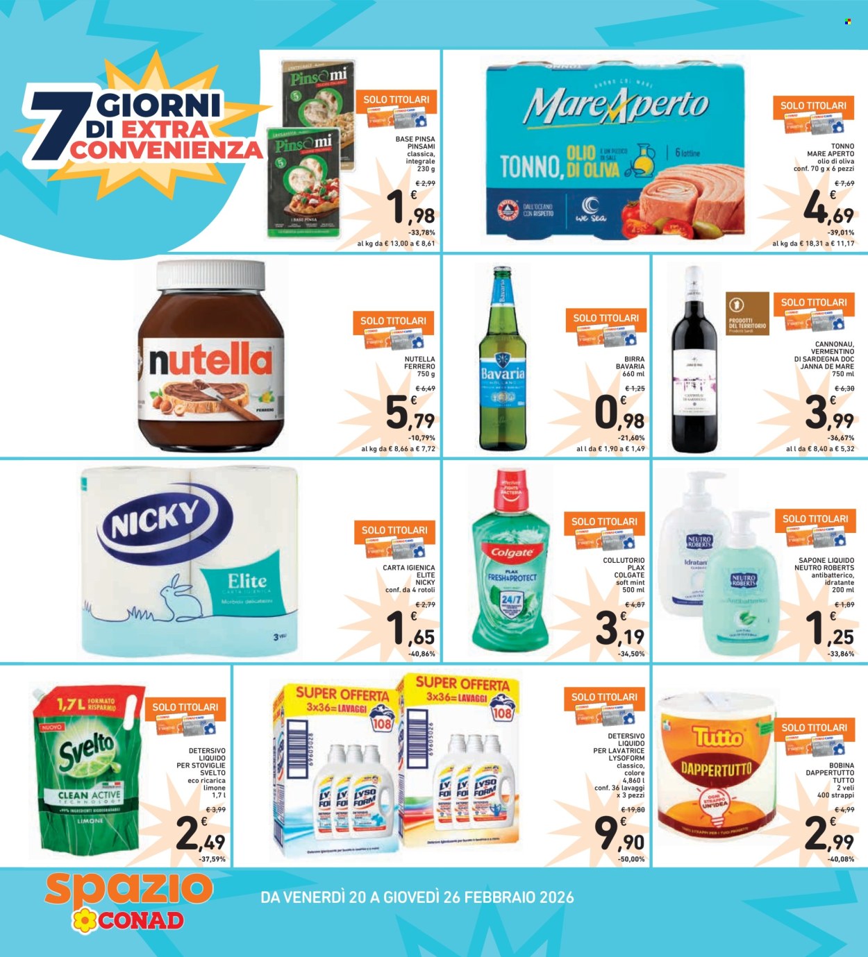 Volantino Spazio Conad - 13/2/2026 - 26/2/2026. Pagina 38