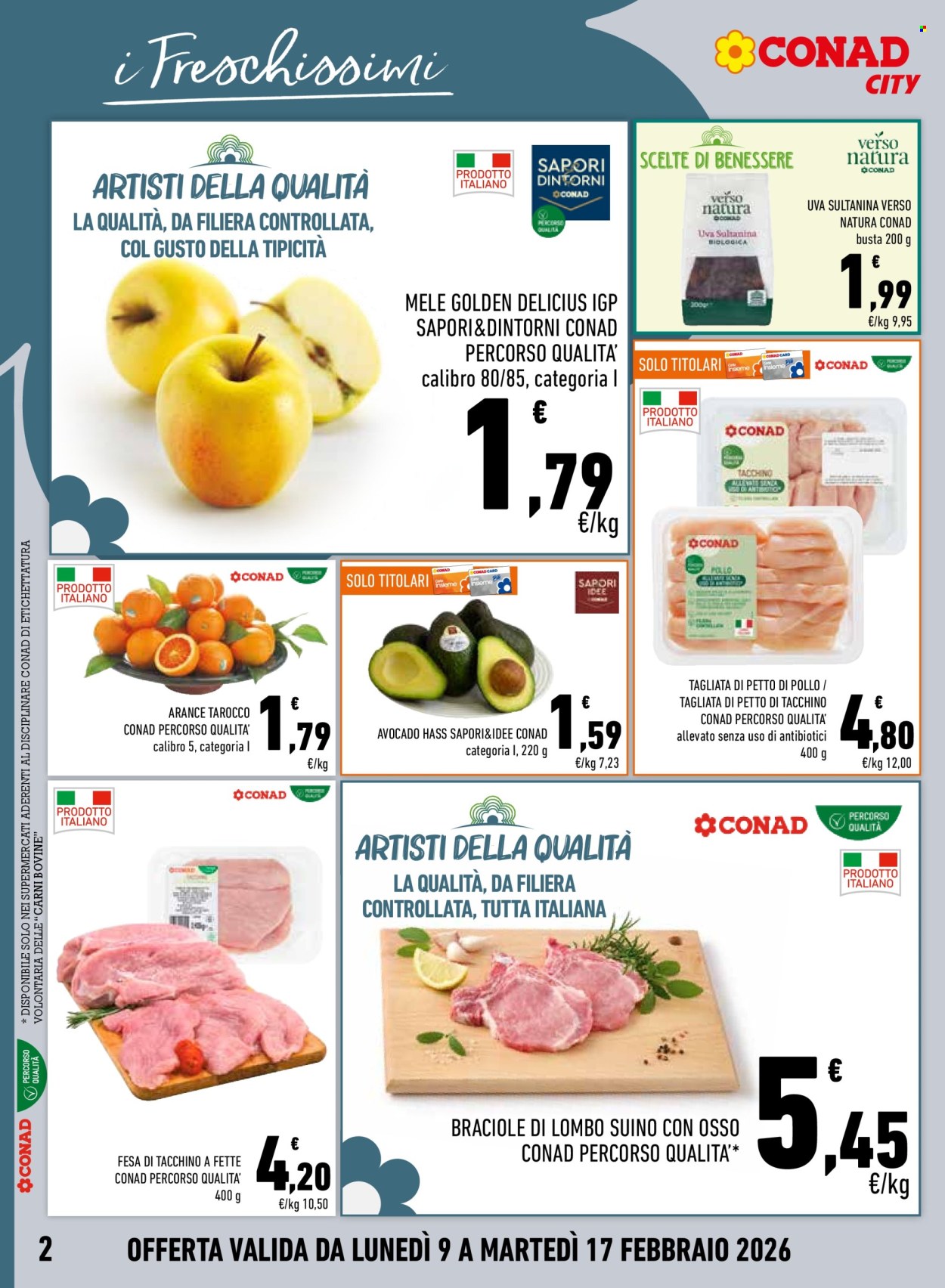 Volantino Conad City - 9/2/2026 - 17/2/2026. Pagina 2