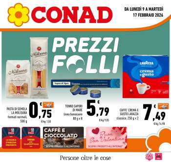 Volantino Conad - 9/2/2026 - 17/2/2026.