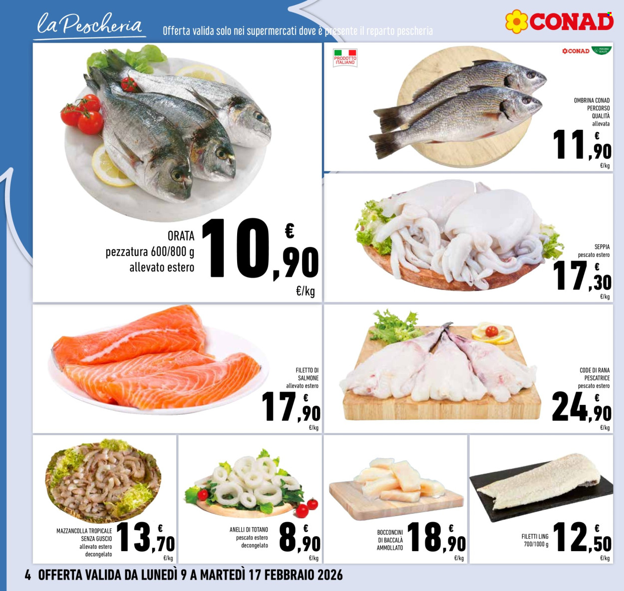 Volantino Conad - 9/2/2026 - 17/2/2026. Pagina 4