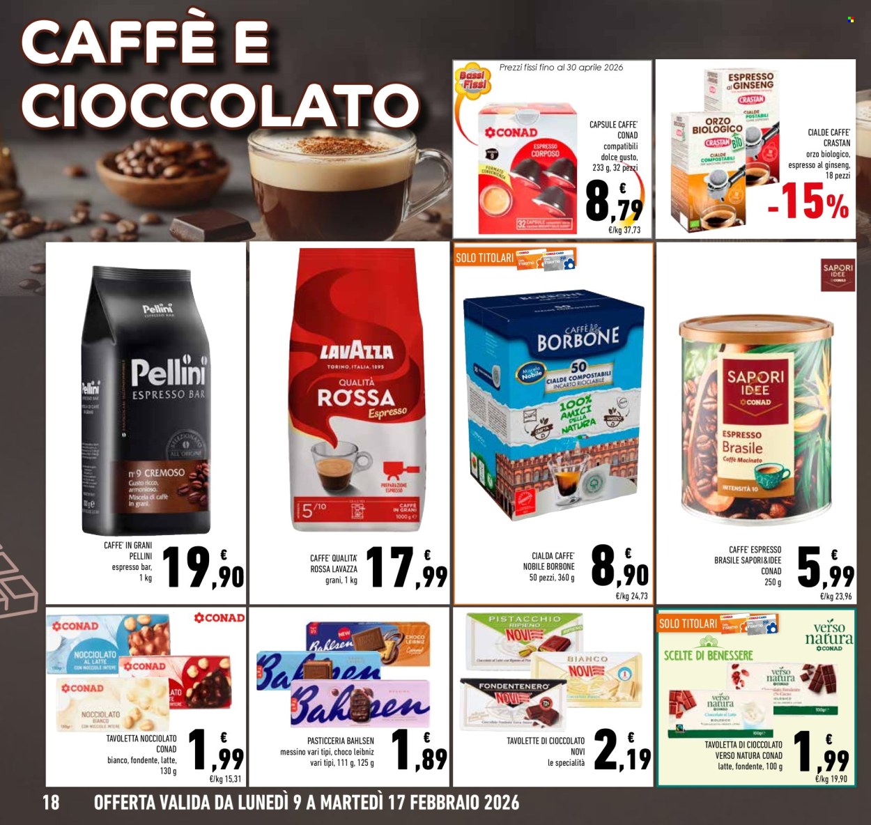 Volantino Conad - 9/2/2026 - 17/2/2026. Pagina 18