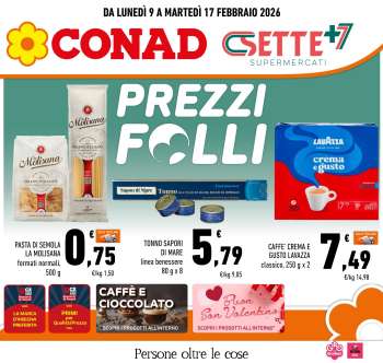 Volantino Conad - 9/2/2026 - 17/2/2026.