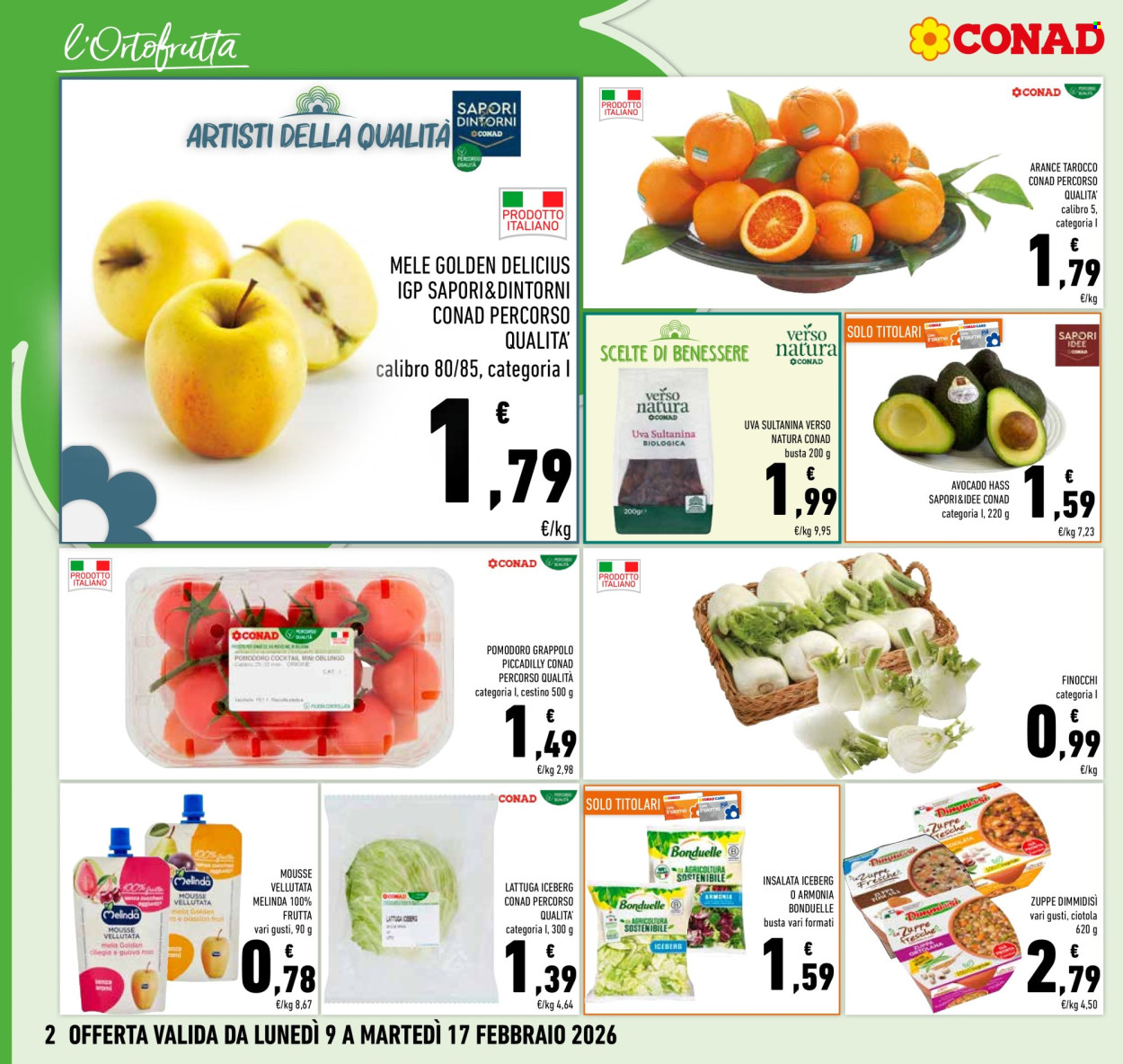 Volantino Conad - 9/2/2026 - 17/2/2026. Pagina 2