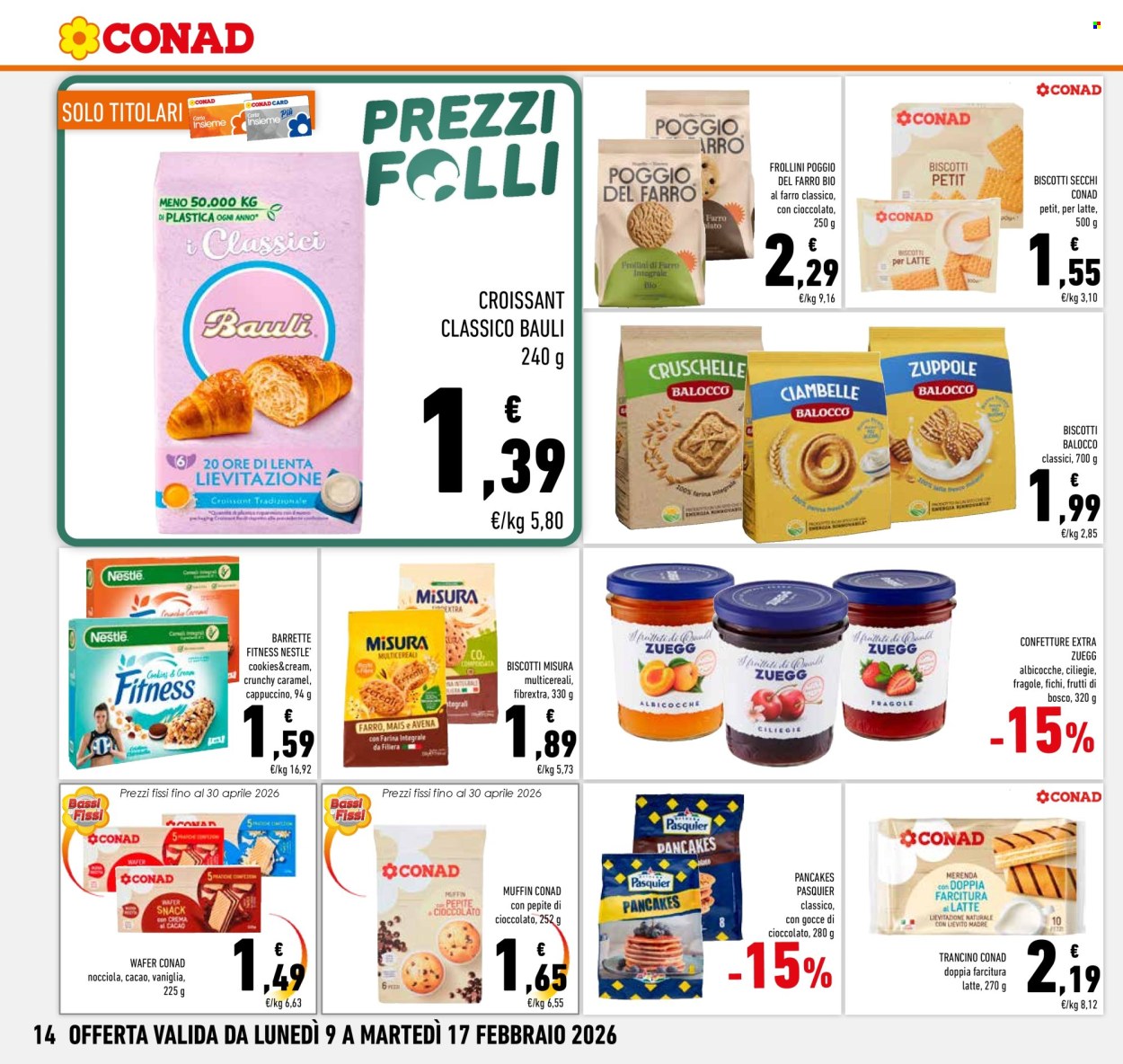 Volantino Conad - 9/2/2026 - 17/2/2026. Pagina 14