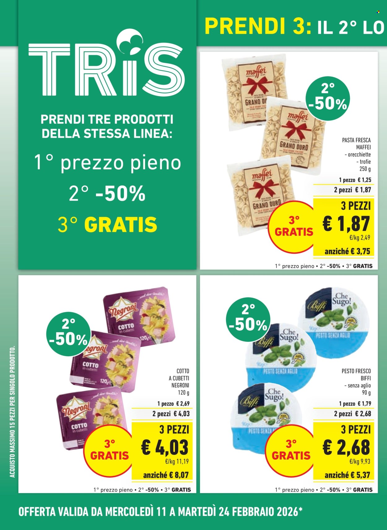 Volantino Margherita Conad - 11/2/2026 - 24/2/2026. Pagina 4