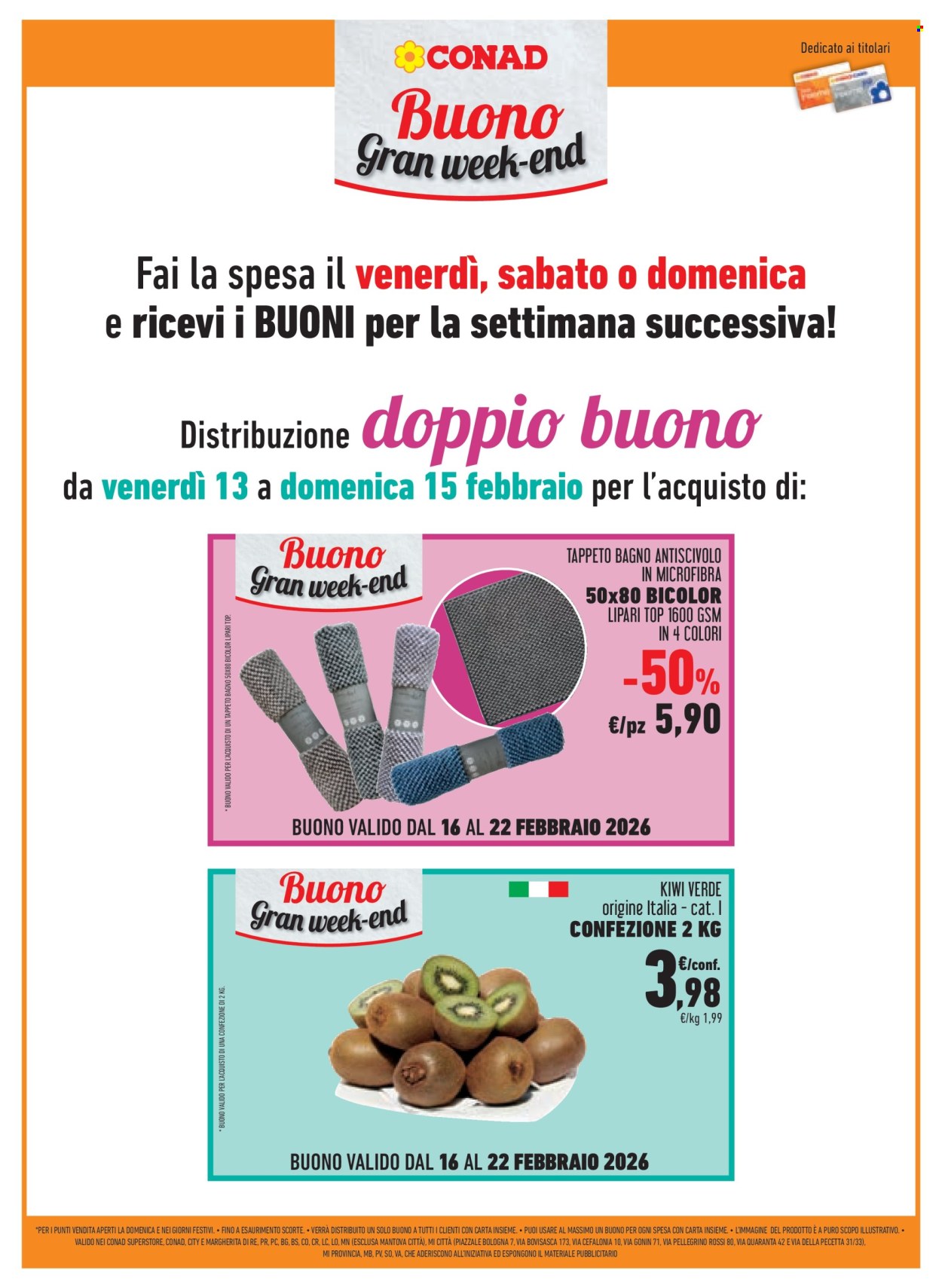 Volantino Margherita Conad - 11/2/2026 - 24/2/2026. Pagina 17